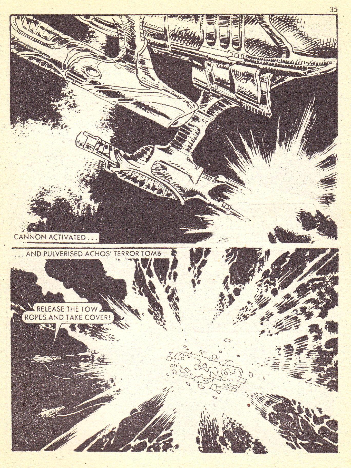 Read online Starblazer comic -  Issue #62 - 35