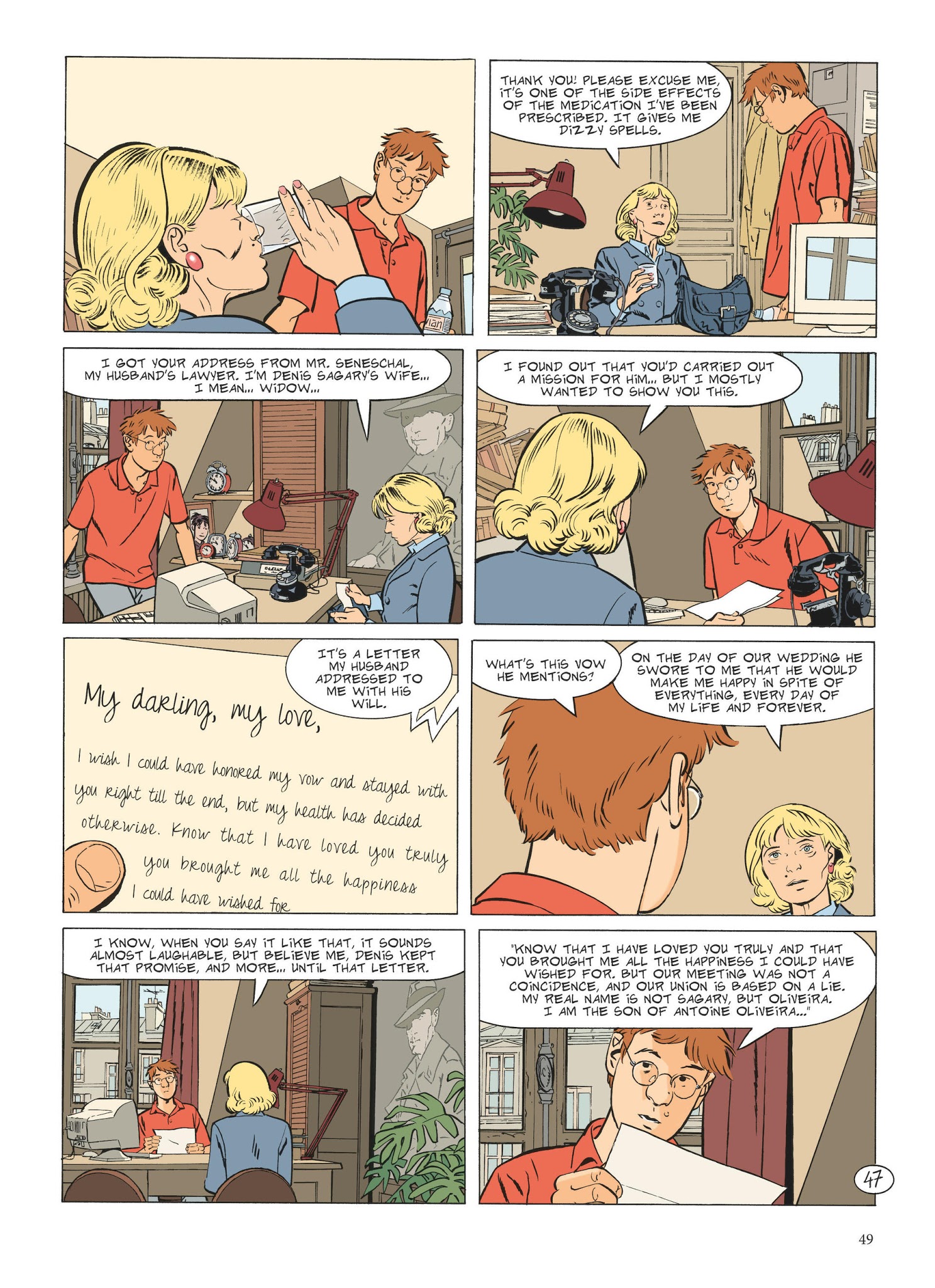 Read online Jerome K. Jerome Bloche comic -  Issue #2 - 49