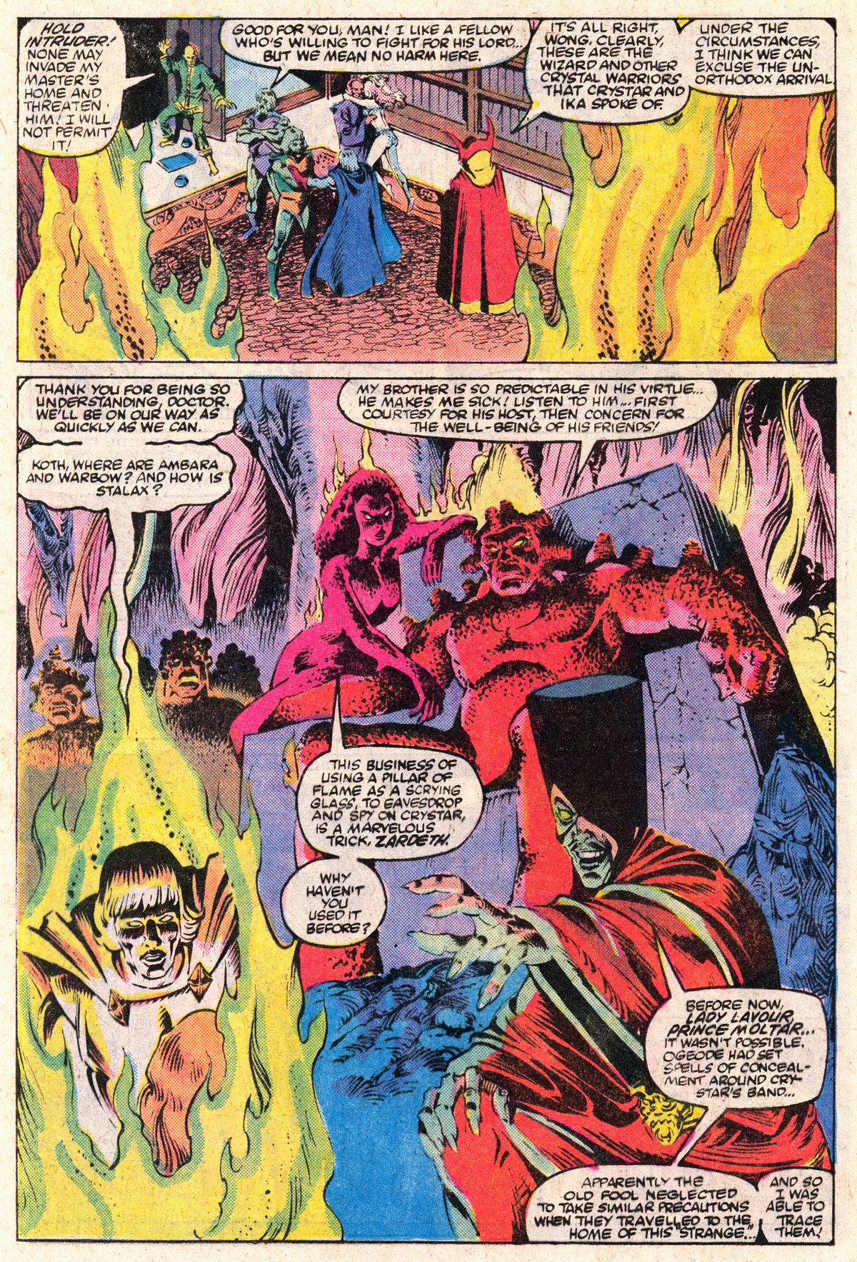 Read online The Saga of Crystar, Crystal Warrior comic -  Issue #3 - 10