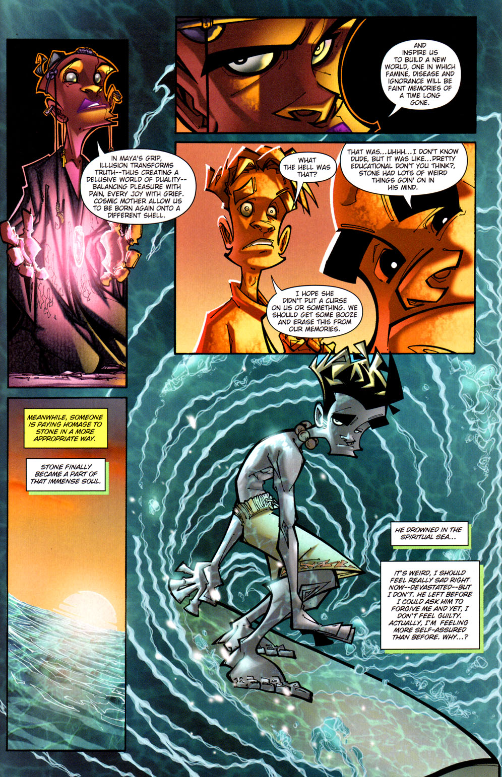 Read online Kamikaze comic -  Issue #3 - 4