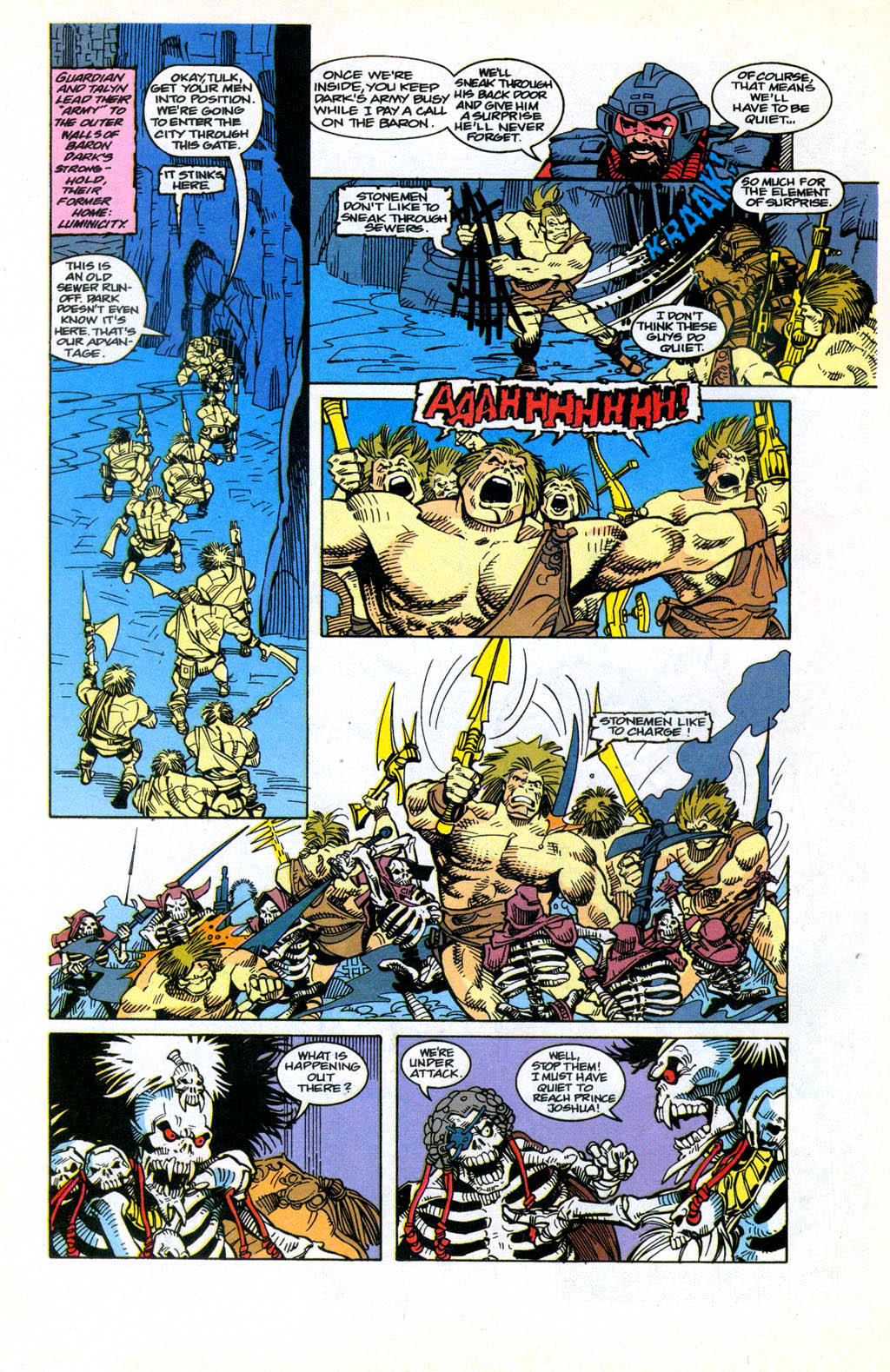 Read online Skeleton Warriors comic -  Issue #3 - 20