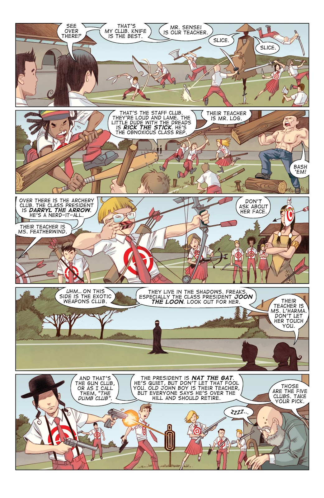 Five Weapons issue 1 - Page 8