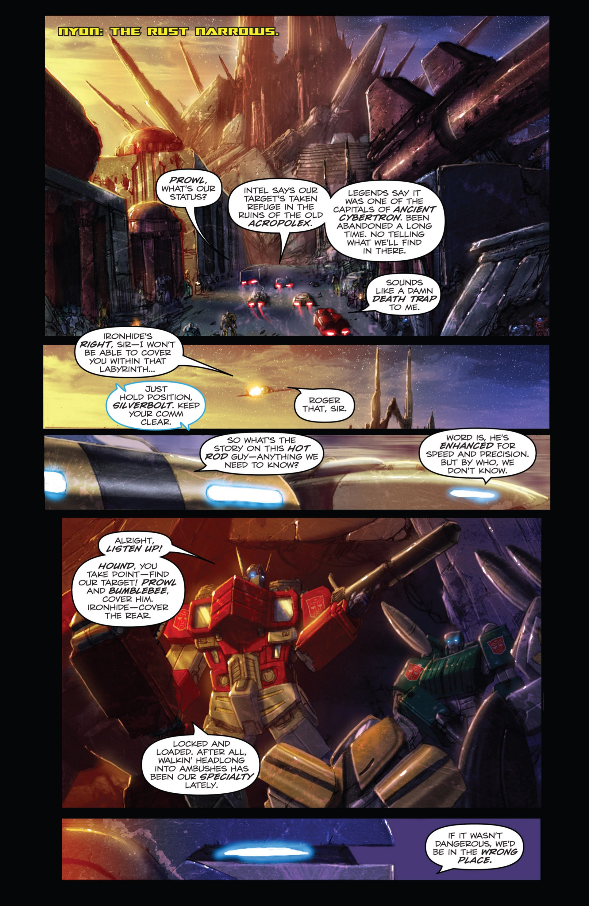 Read online Transformers: Autocracy comic -  Issue # Full - 44
