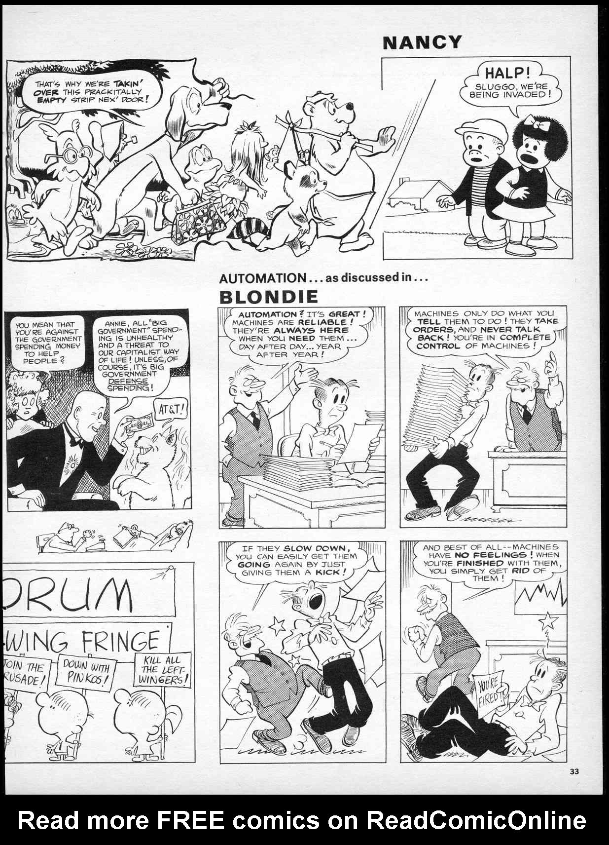 Read online MAD comic -  Issue #107 - 35