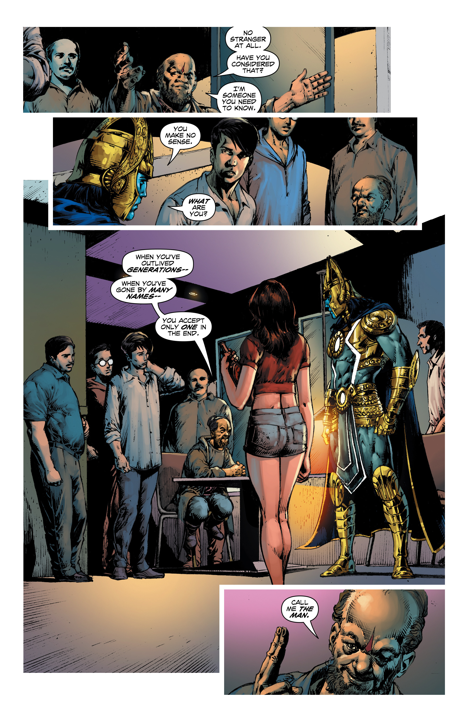 Read online Grant Morrison's Avatarex: Destroyer of Darkness comic -  Issue #3 - 16