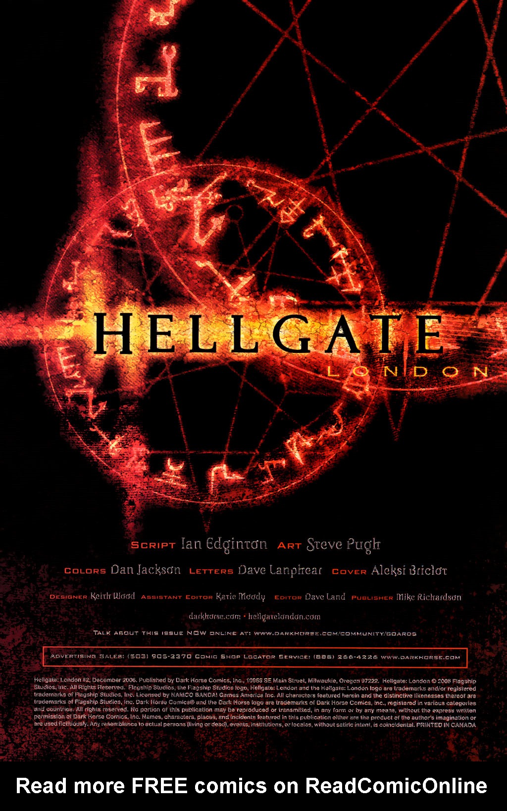 Read online Hellgate: London comic -  Issue #2 - 2