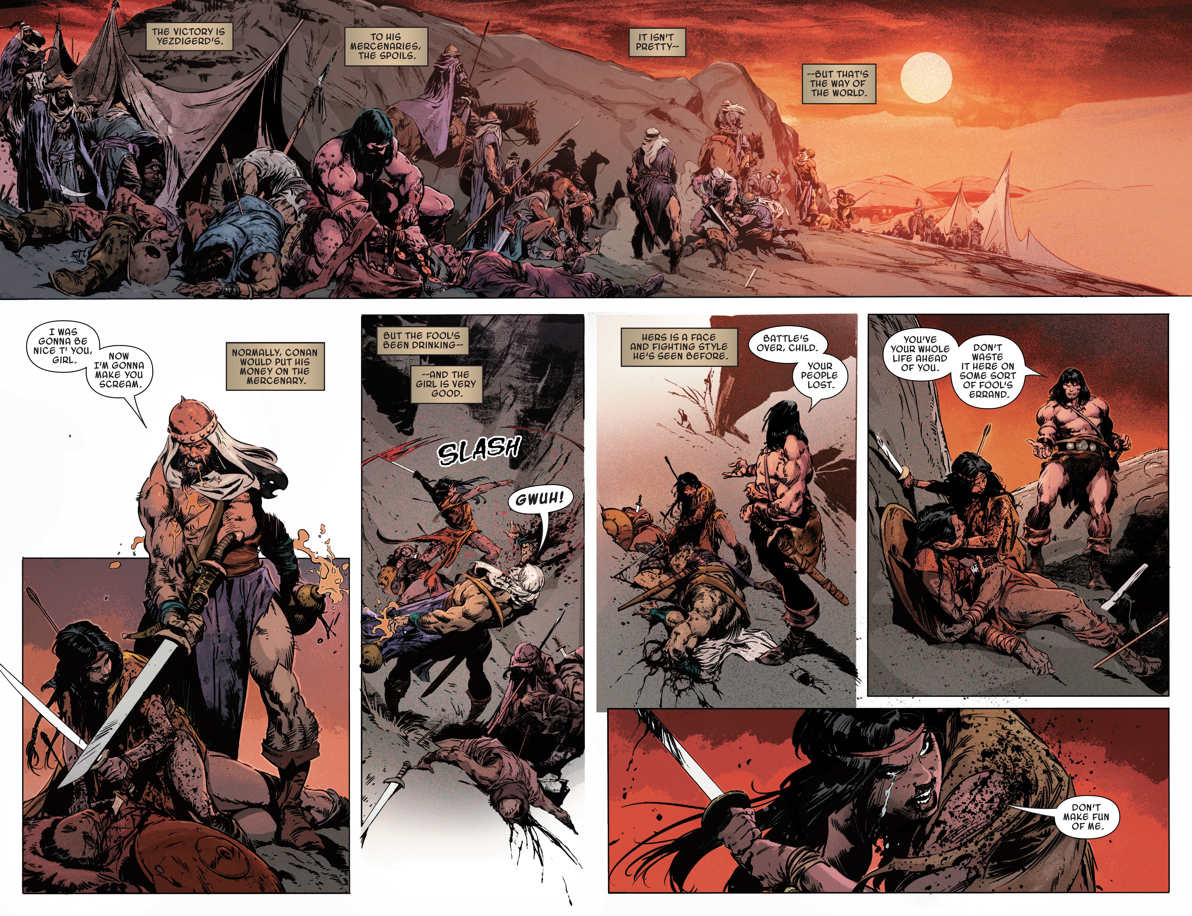 Read online Conan: Exodus And Other Tales comic -  Issue # TPB - 76