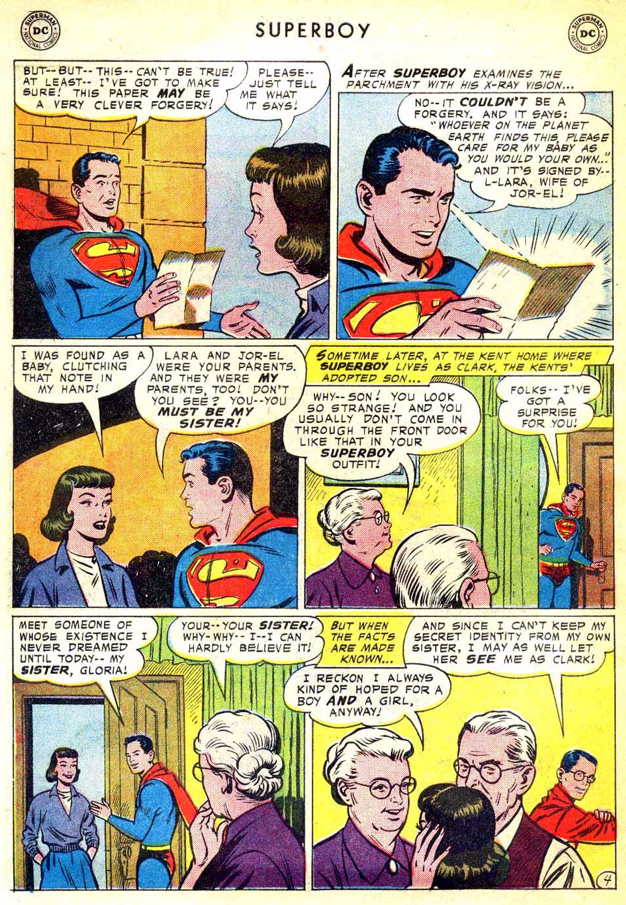 Read online Superboy (1949) comic -  Issue #62 - 5