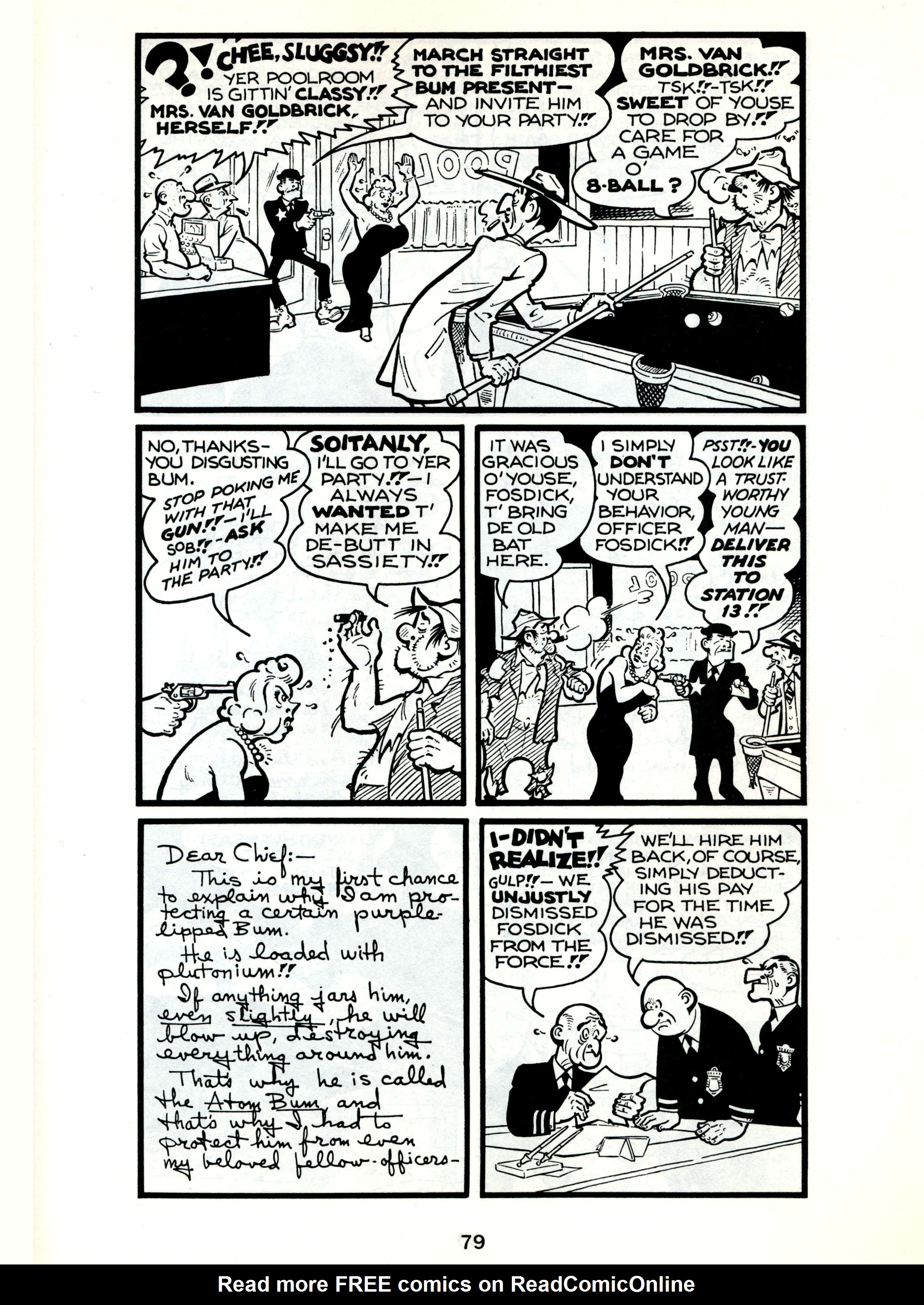 Read online Fearless Fosdick comic -  Issue # TPB - 80