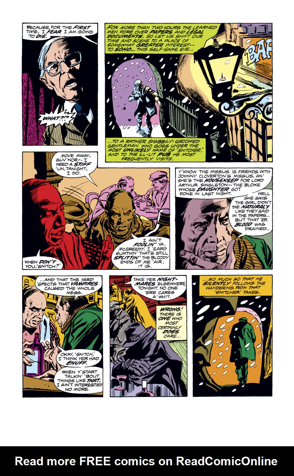 Read online Tomb of Dracula (1972) comic -  Issue #33 - 16