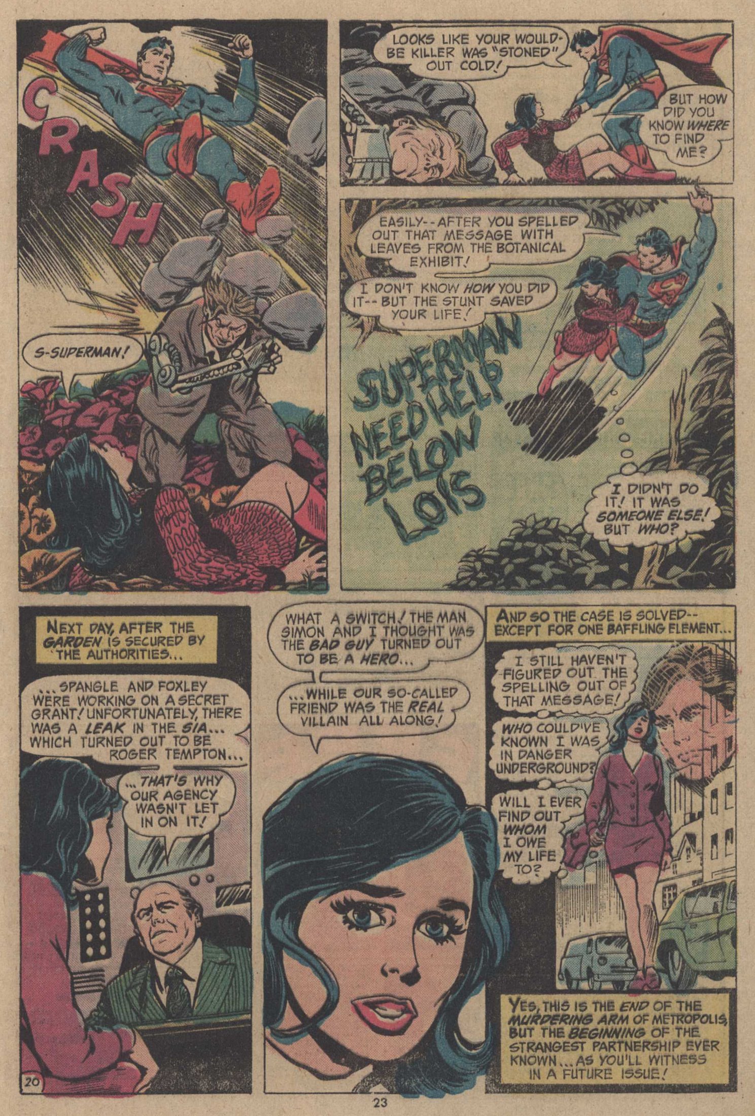 Read online The Superman Family comic -  Issue #166 - 23