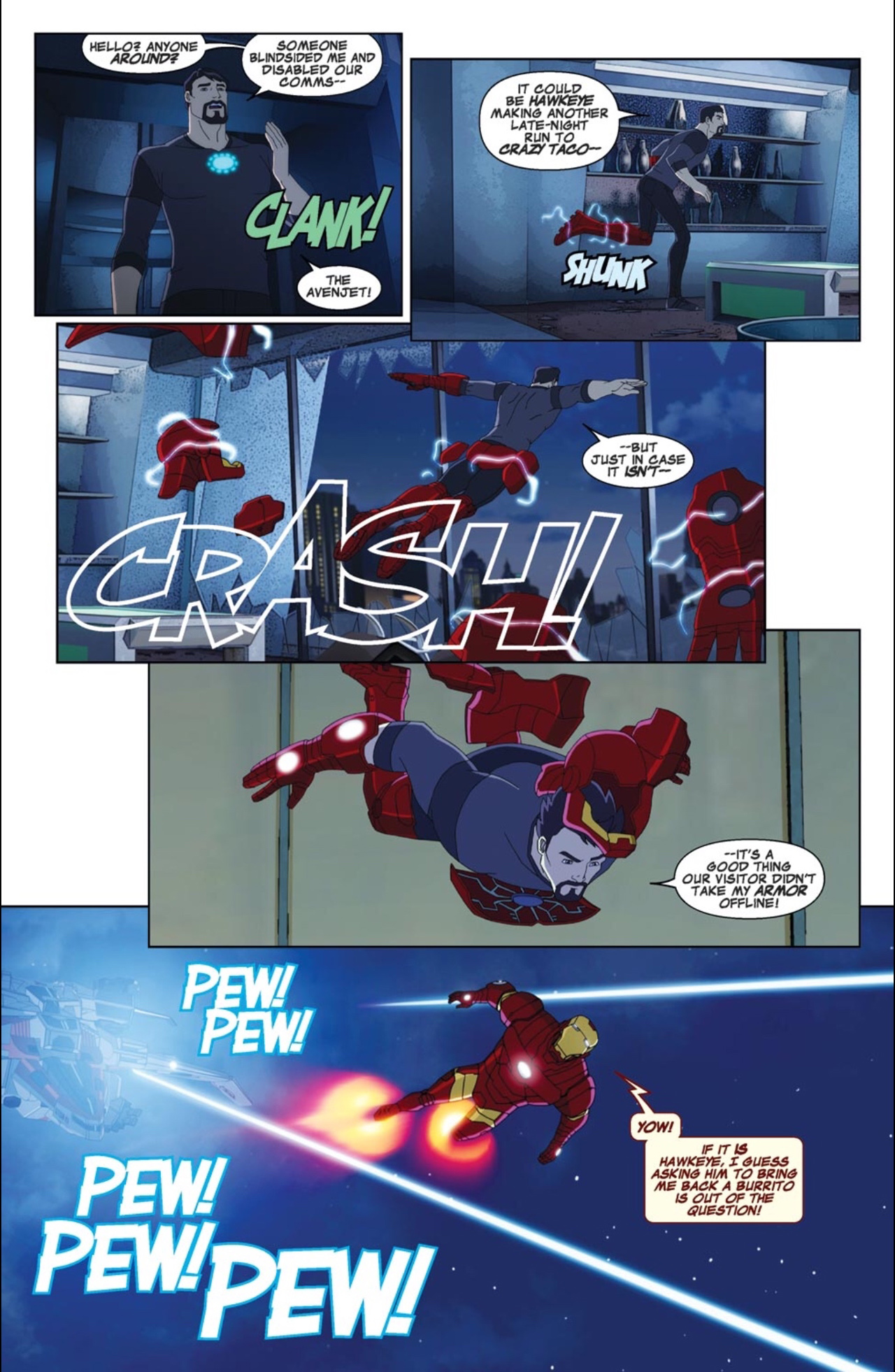 Read online Marvel Universe Avengers Assemble Season 2 comic -  Issue #4 - 8