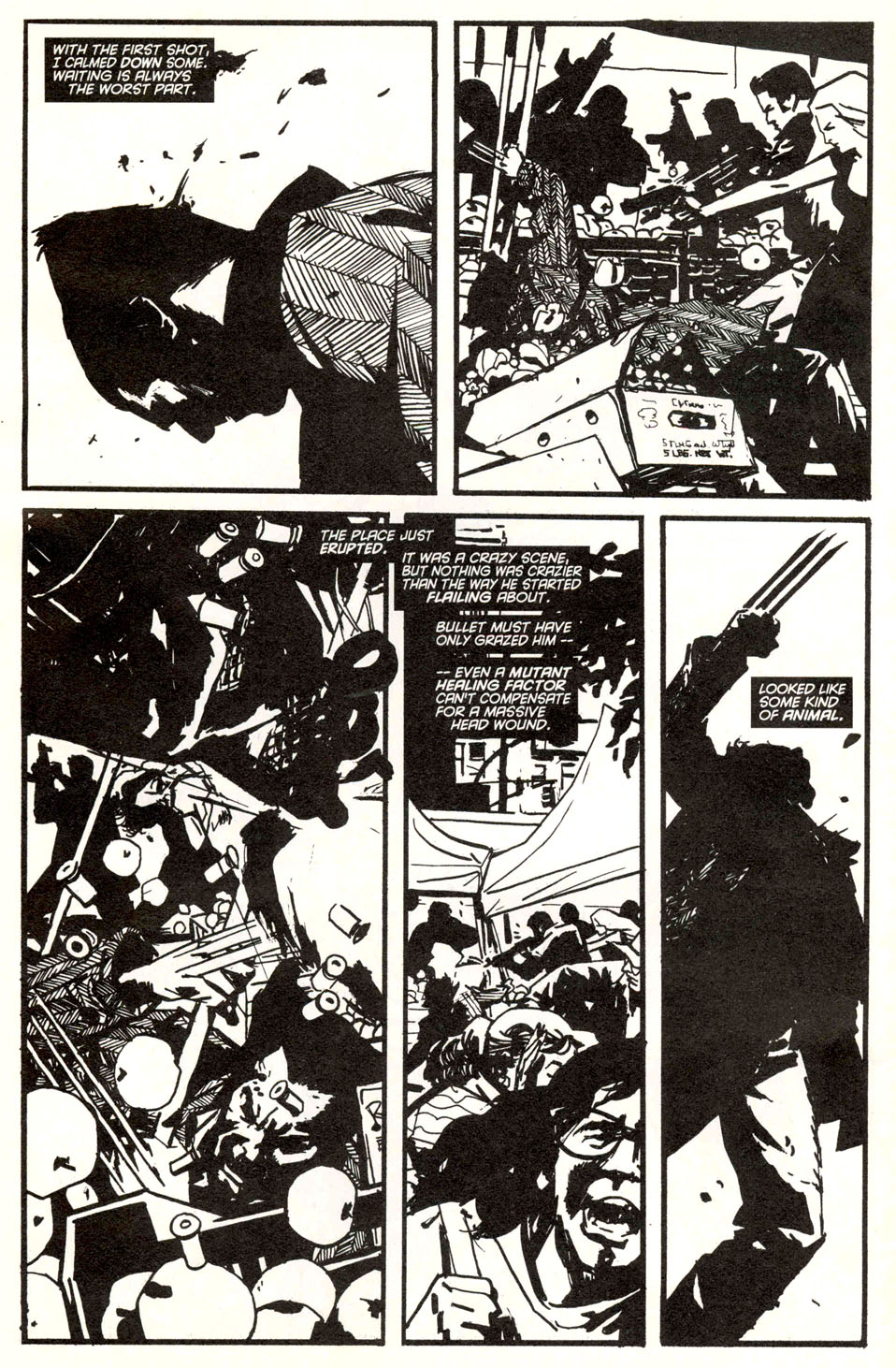 Read online Marvel: Shadows & Light comic -  Issue # Full - 6