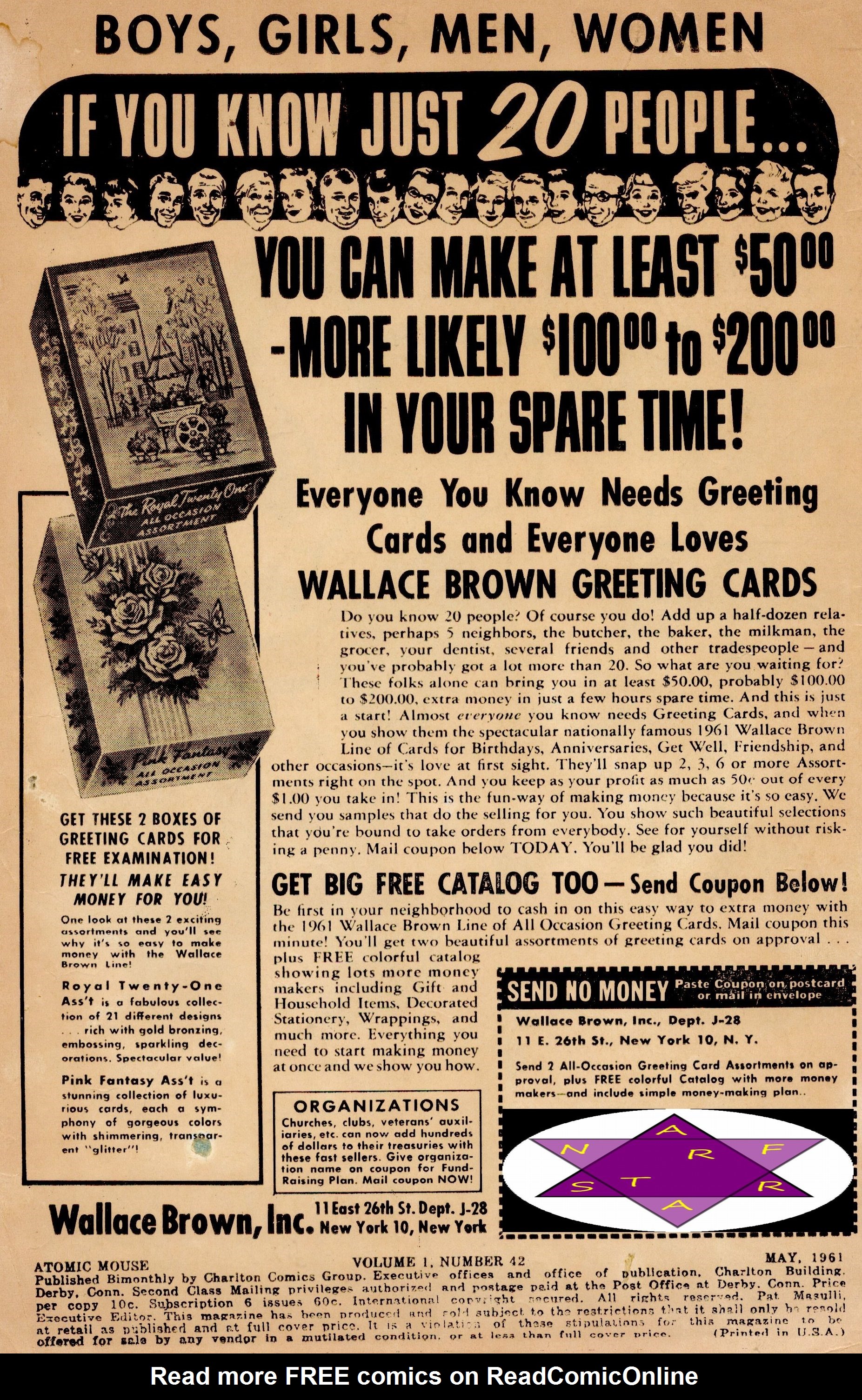 Read online Atomic Mouse comic -  Issue #42 - 2