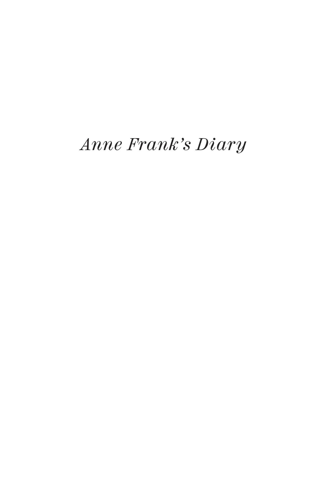 Read online Anne Frank’s Diary: The Graphic Adaptation comic -  Issue # TPB - 2