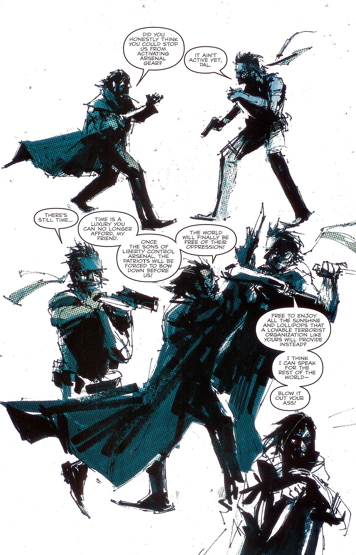 Read online Metal Gear Solid: Sons of Liberty comic -  Issue #8 - 5