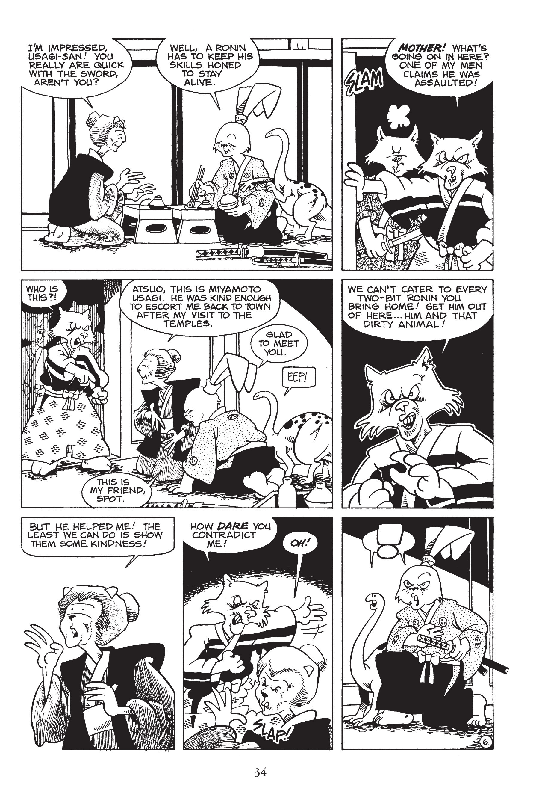 Read online Usagi Yojimbo (1987) comic -  Issue # _TPB 3 - 35