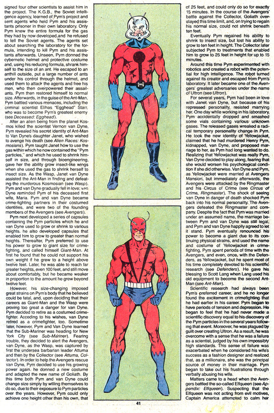 Read online The Official Handbook of the Marvel Universe Deluxe Edition comic -  Issue #10 - 46