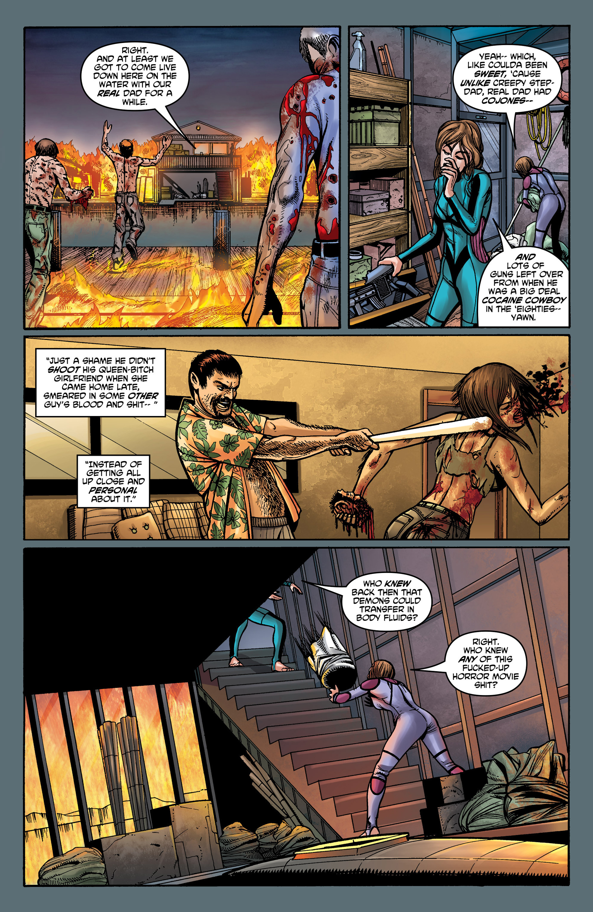 Read online Crossed: Badlands comic -  Issue #4 - 28