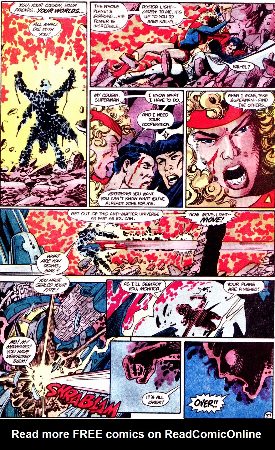 Read online Crisis on Infinite Earths (1985) comic -  Issue #7 - 37
