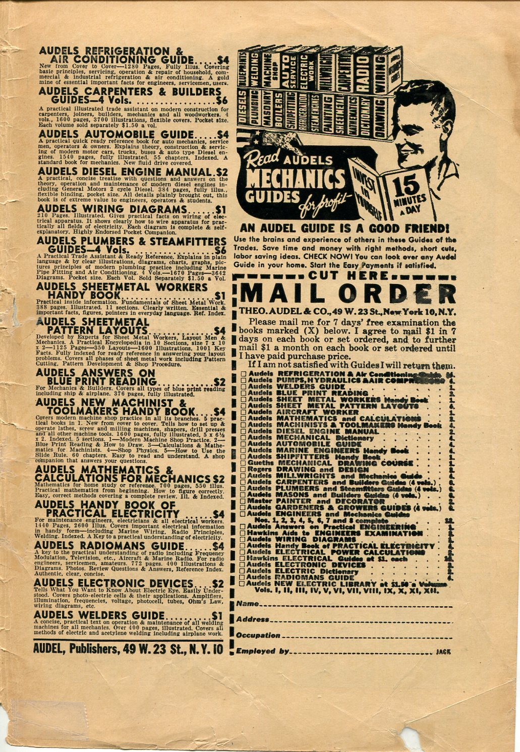 Read online Super-Magician Comics comic -  Issue #34 - 51