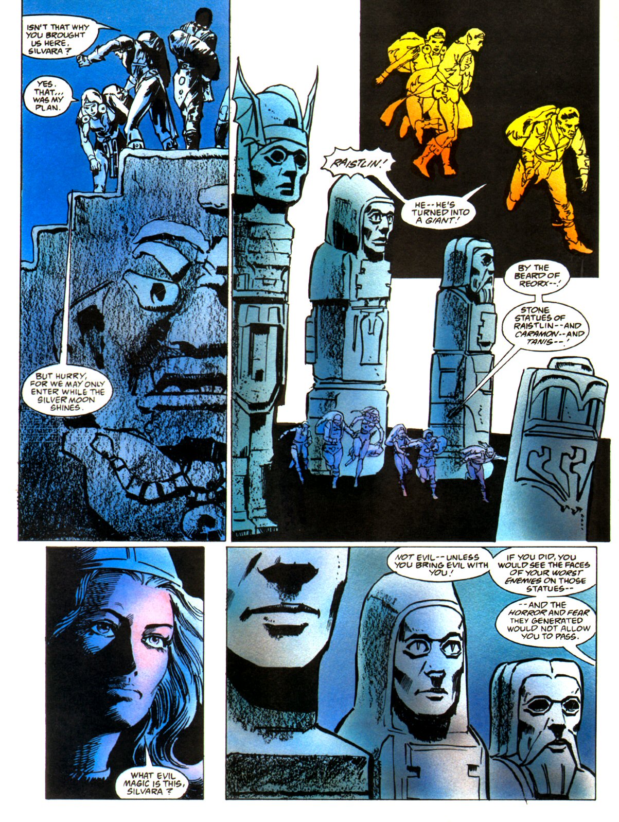Read online Dragonlance Saga comic -  Issue #4 - 55