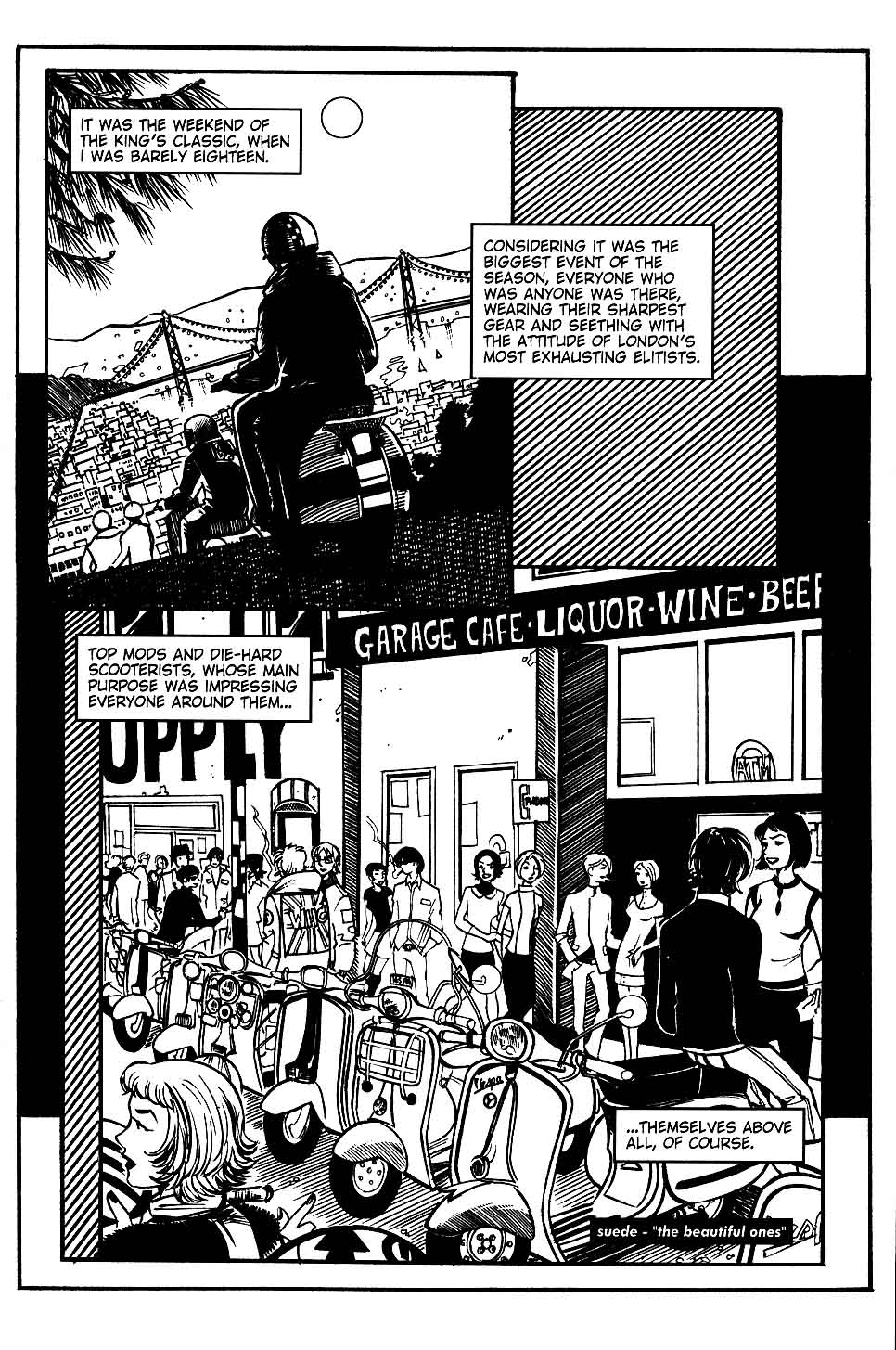 Read online Scooter Girl comic -  Issue #1 - 3