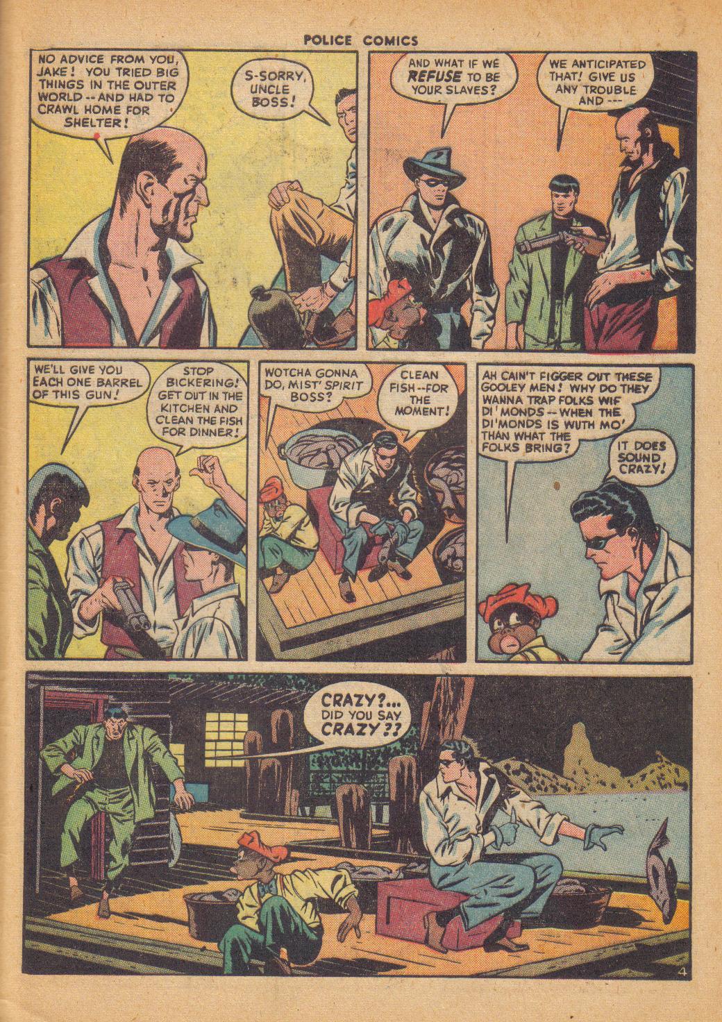 Read online Police Comics comic -  Issue #56 - 55