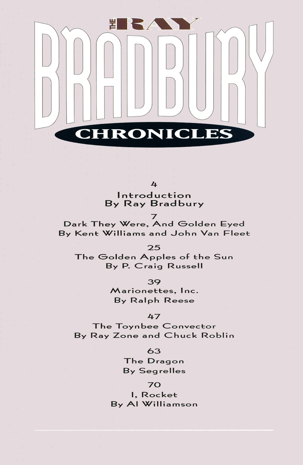 Read online Ray Bradbury Chronicles comic -  Issue #1 - 6