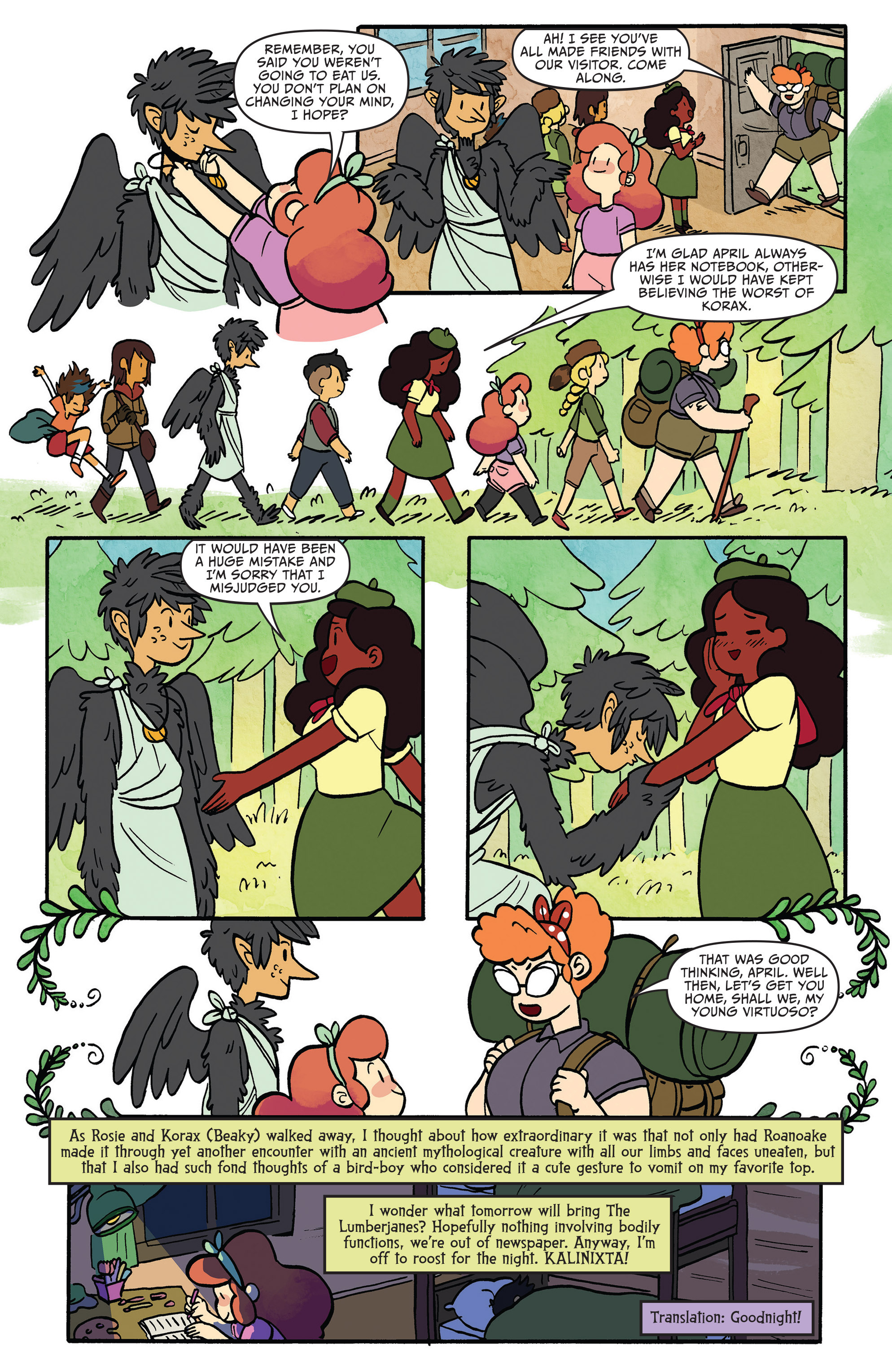 Read online Lumberjanes comic -  Issue #25 - 34