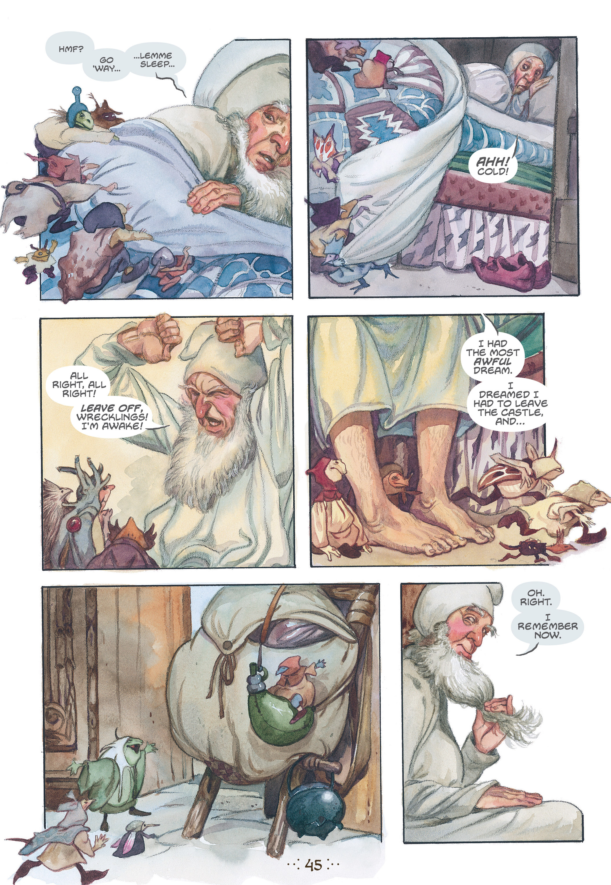 Read online The Wizard's Tale comic -  Issue # TPB - 42