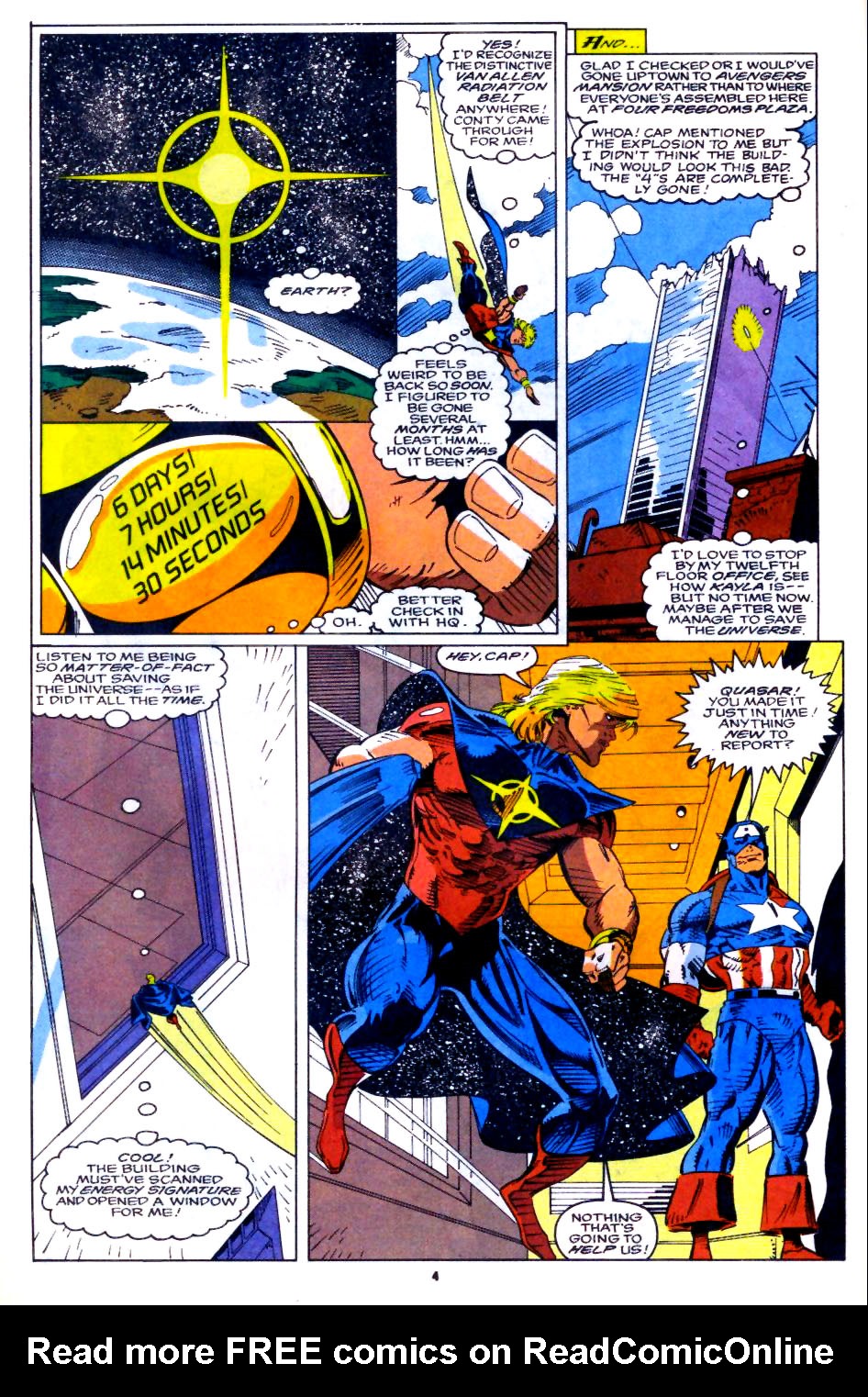 Read online Quasar comic -  Issue #38 - 5