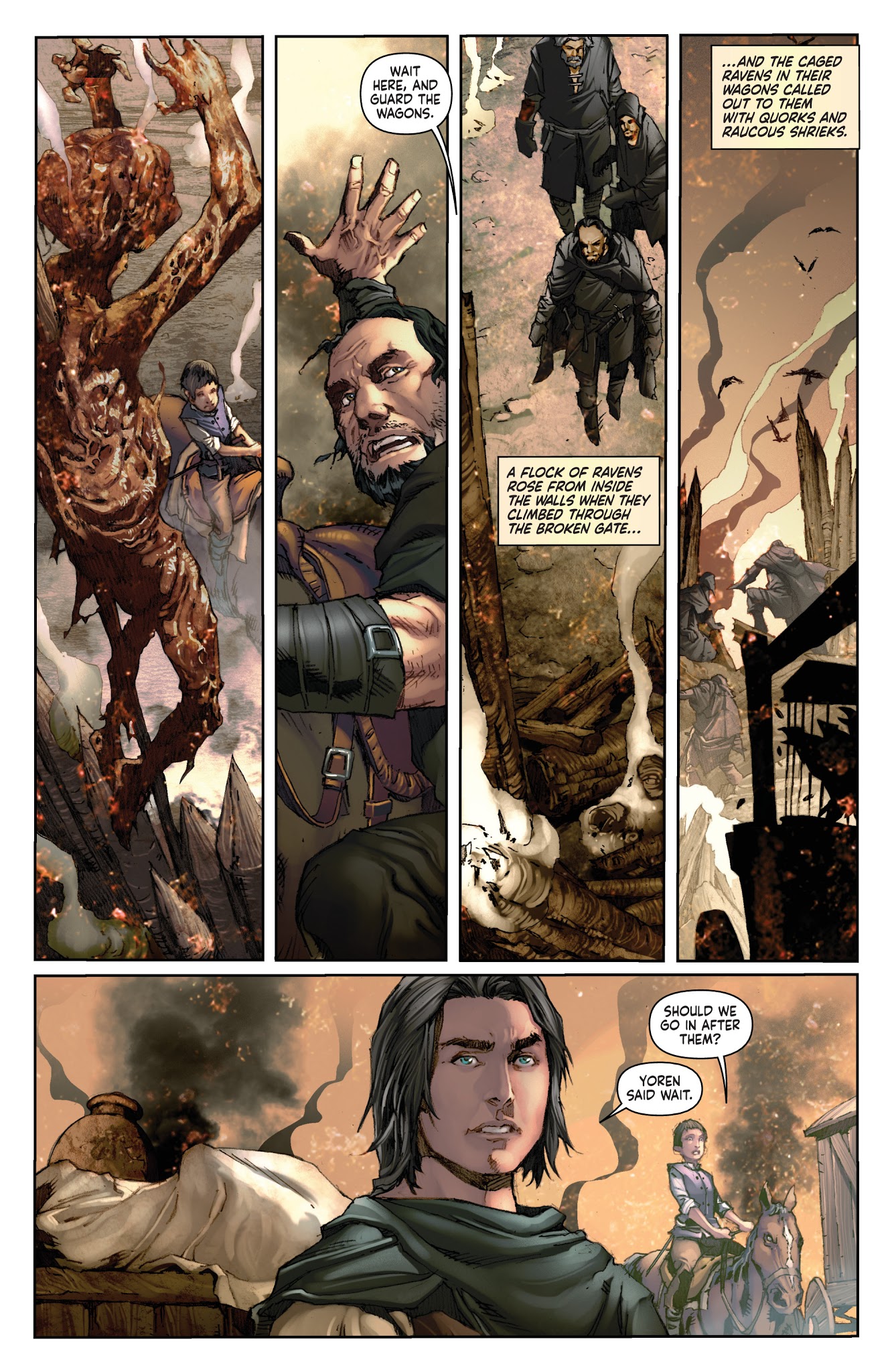 Read online A Clash of Kings comic -  Issue #6 - 7