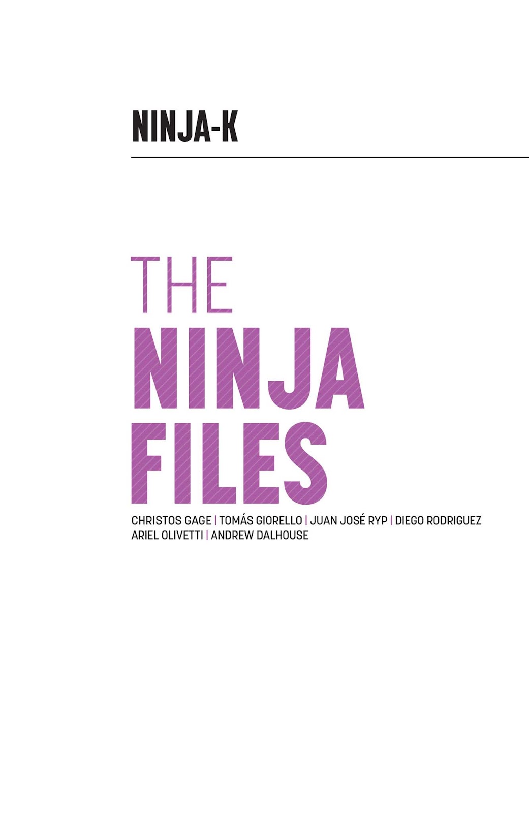 Ninja-K issue TPB 1 (Part 1) - Page 3