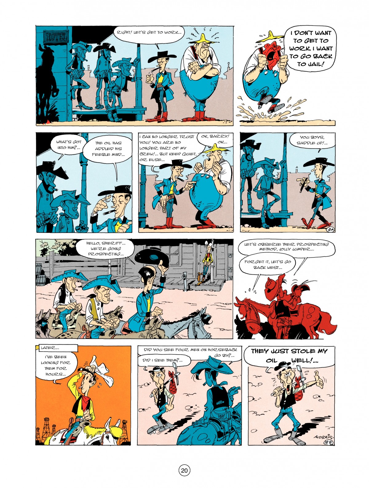 Read online A Lucky Luke Adventure comic -  Issue #5 - 22
