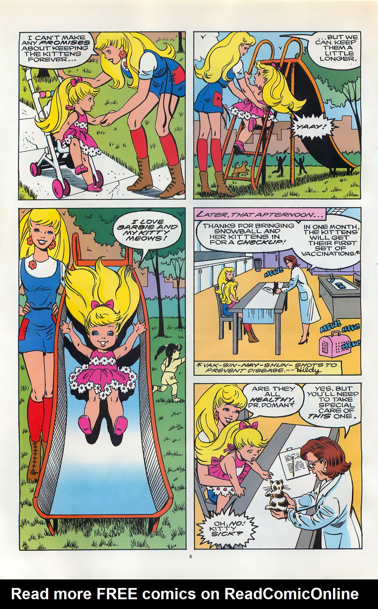Read online Barbie and Baby Sister Kelly comic -  Issue # Full - 8