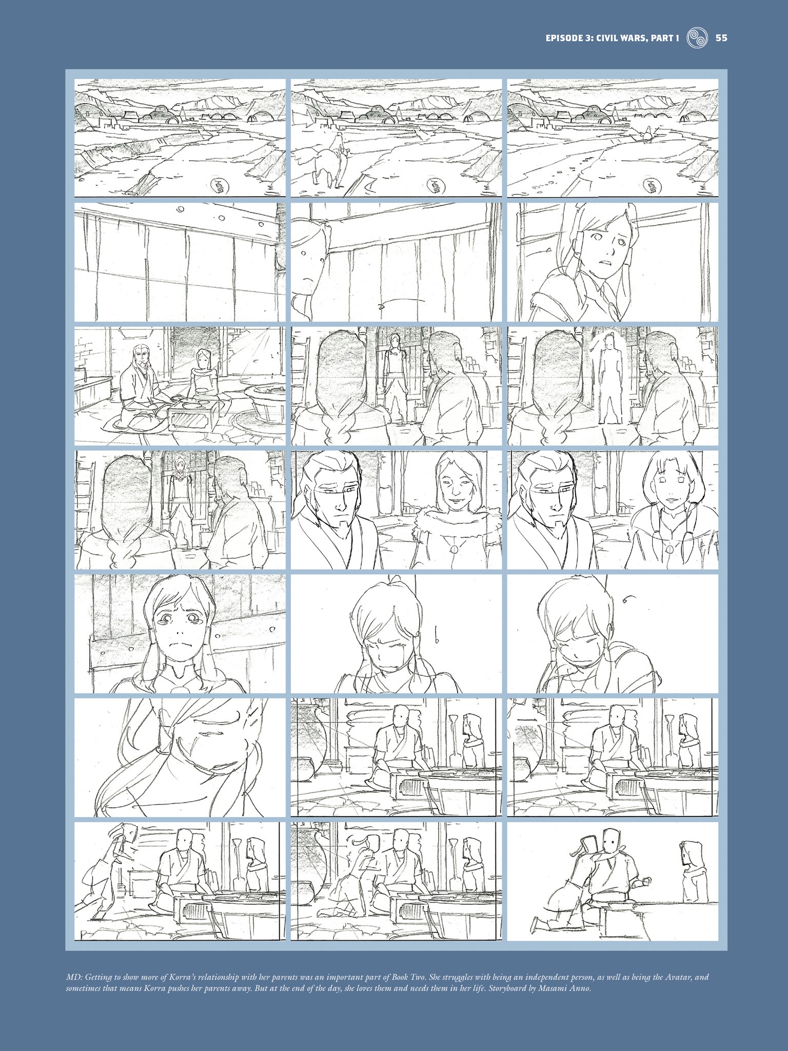 Read online The Legend of Korra: The Art of the Animated Series comic -  Issue # TPB 2 - 52