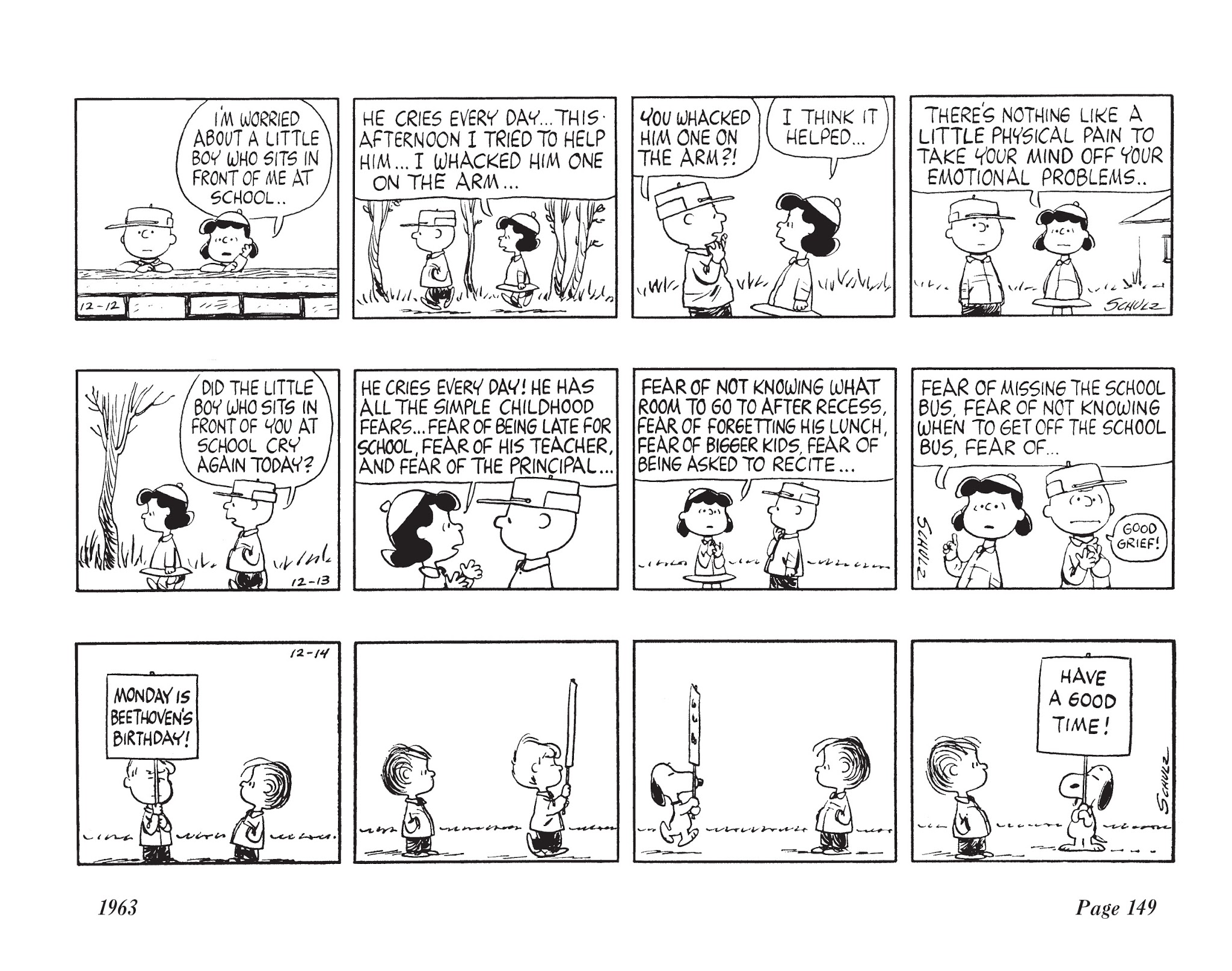 Read online The Complete Peanuts comic -  Issue # TPB 7 - 160