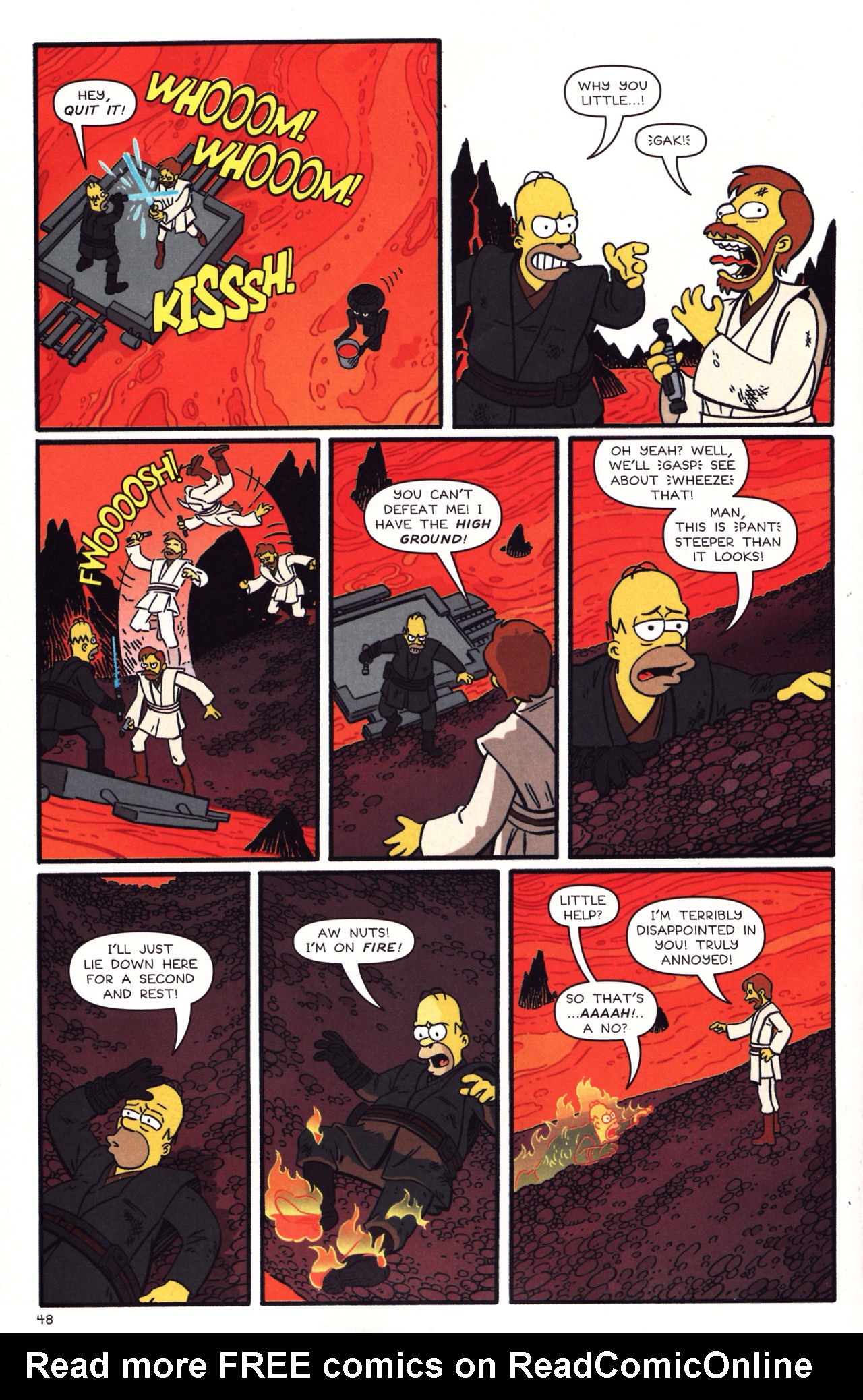 Read online Treehouse of Horror comic -  Issue #13 - 49