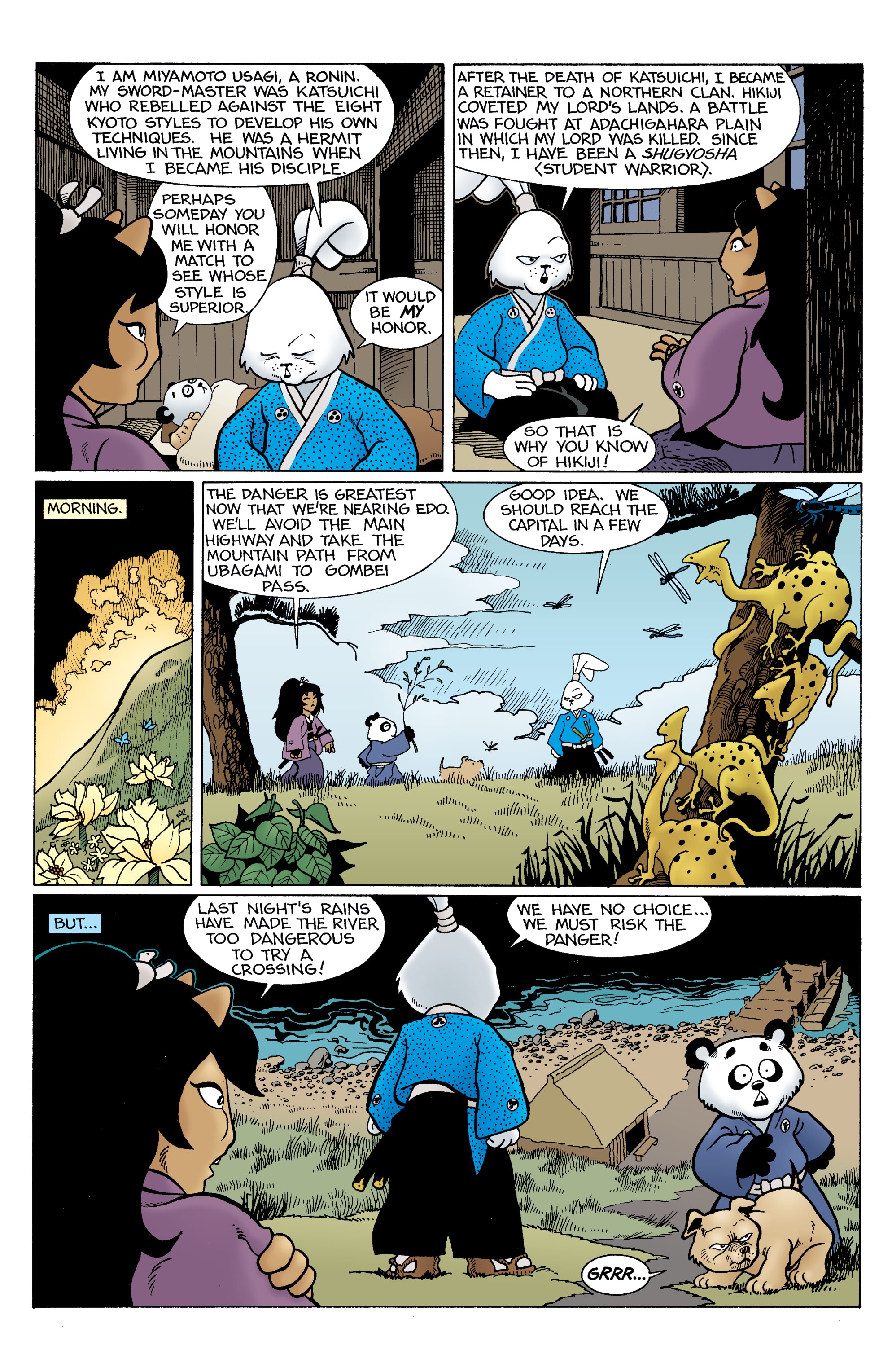 Read online Usagi Yojimbo Color Classics comic -  Issue #7 - 8