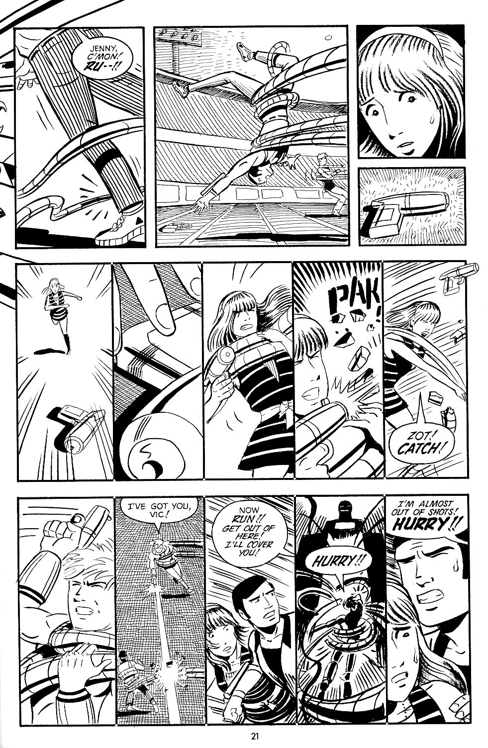 Read online Zot! comic -  Issue #13 - 23