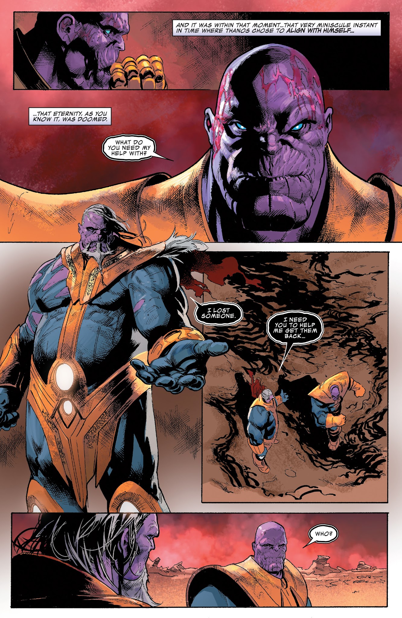 Read online Thanos (2016) comic -  Issue #14 - 17
