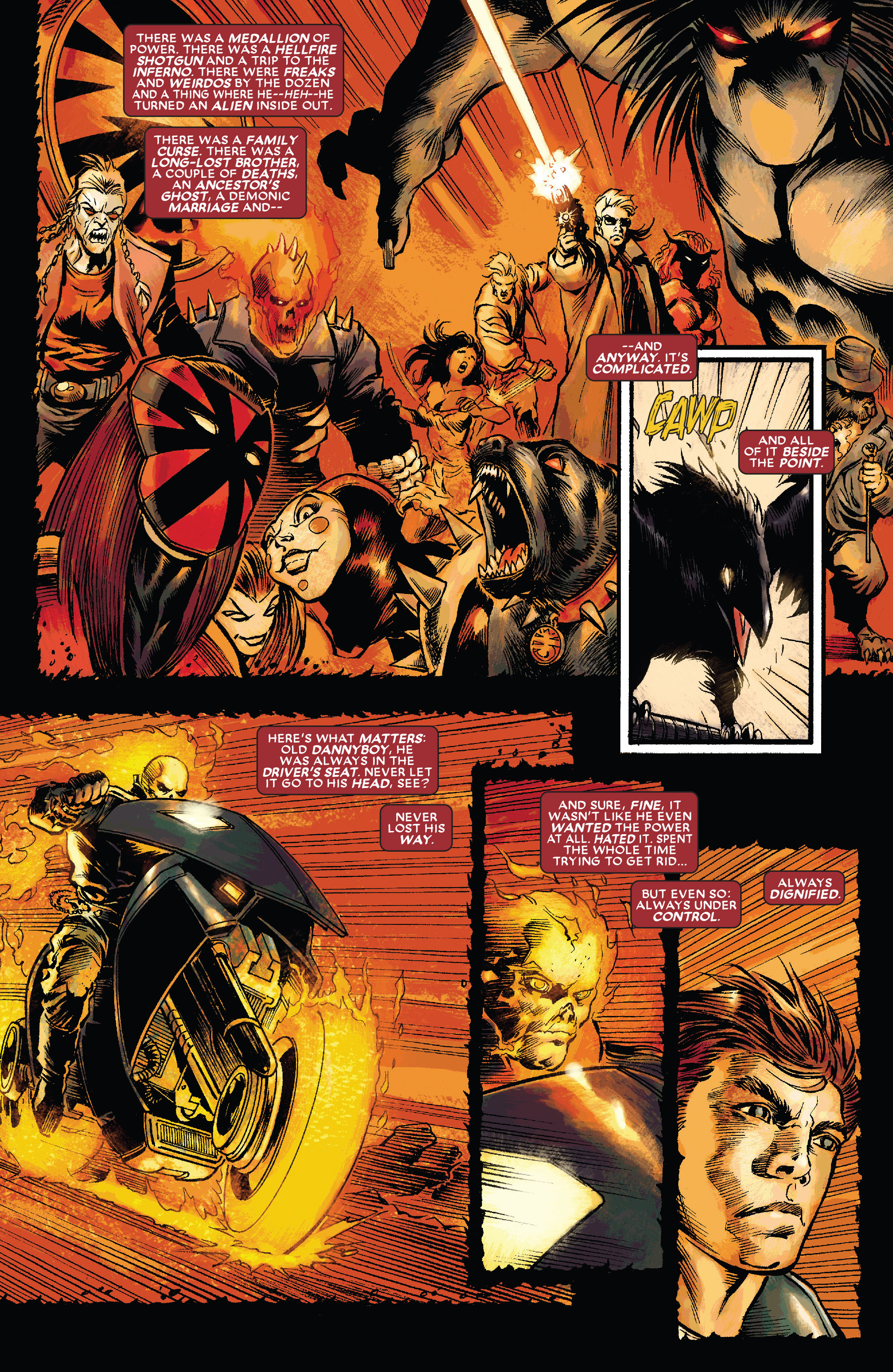 Read online Ghost Rider: Danny Ketch comic -  Issue #1 - 4