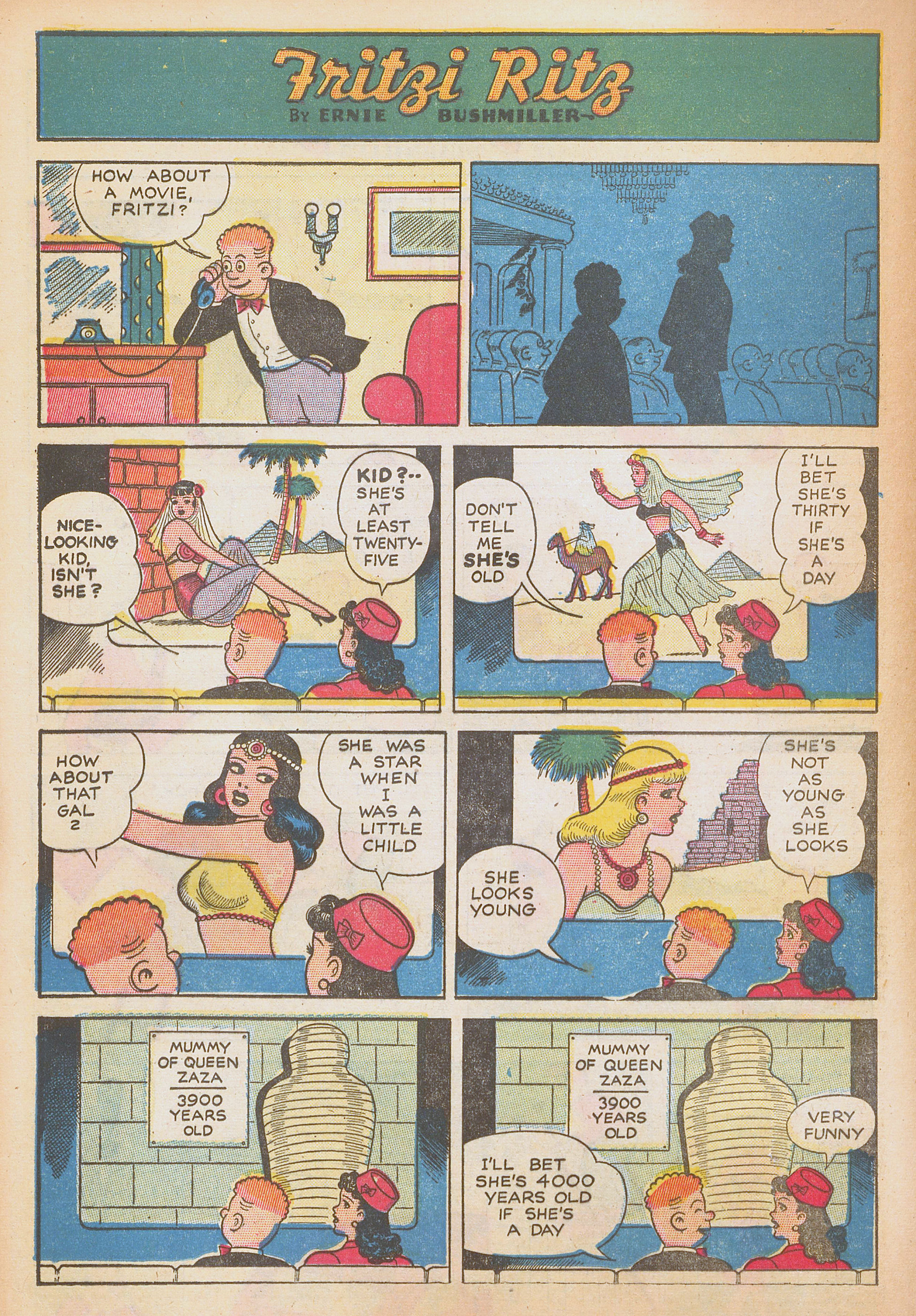 Read online Fritzi Ritz (1953) comic -  Issue #43 - 14