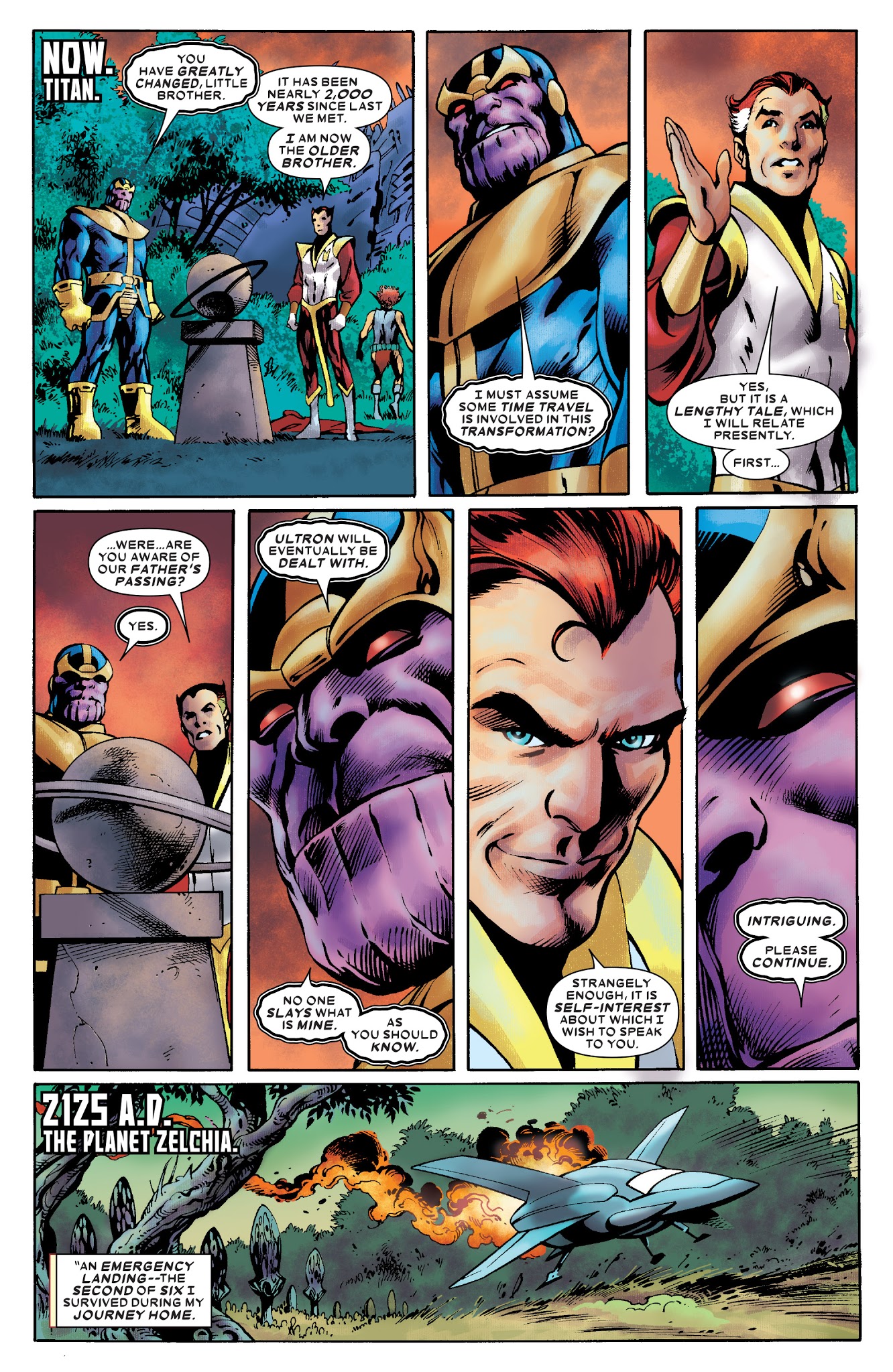 Read online Thanos: The Infinity Siblings comic -  Issue # TPB - 29
