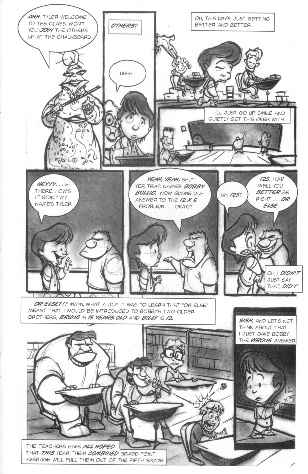 Read online Herobear And The Kid (1999) comic -  Issue #1 - 12