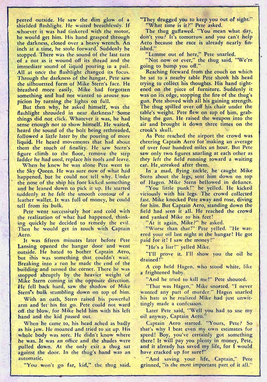 Captain Aero Comics issue 26 - Page 26