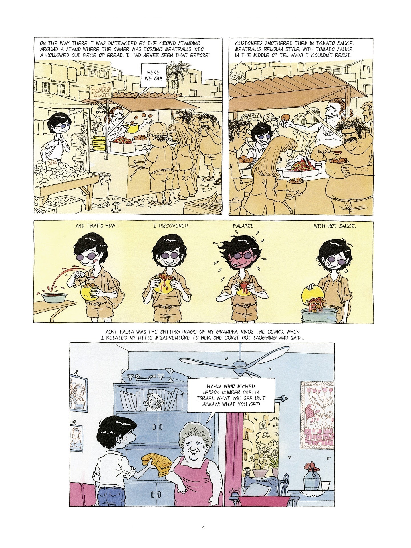 Read online Falafel With Hot Sauce comic -  Issue # TPB - 6