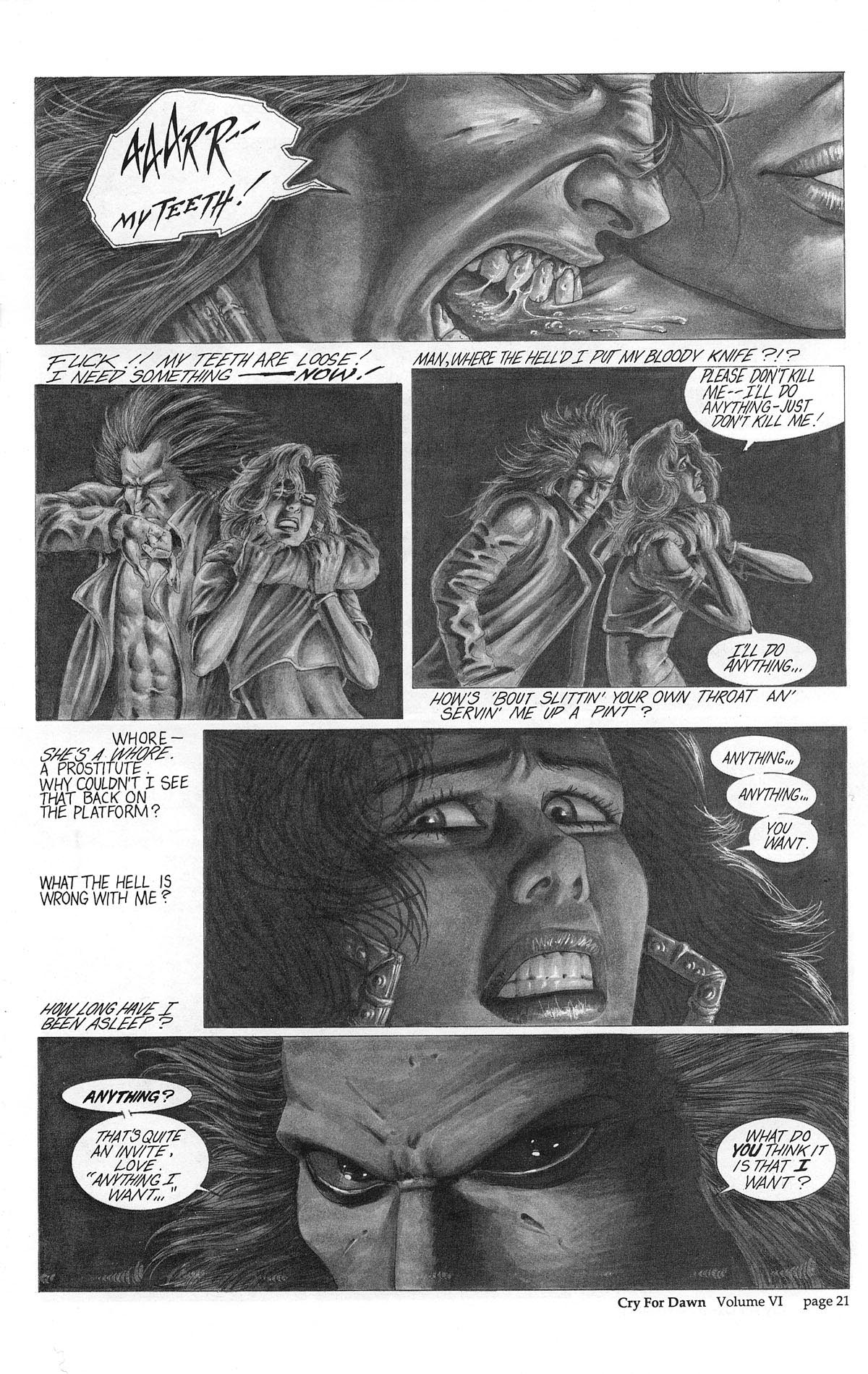 Read online Cry for Dawn comic -  Issue #6 - 23