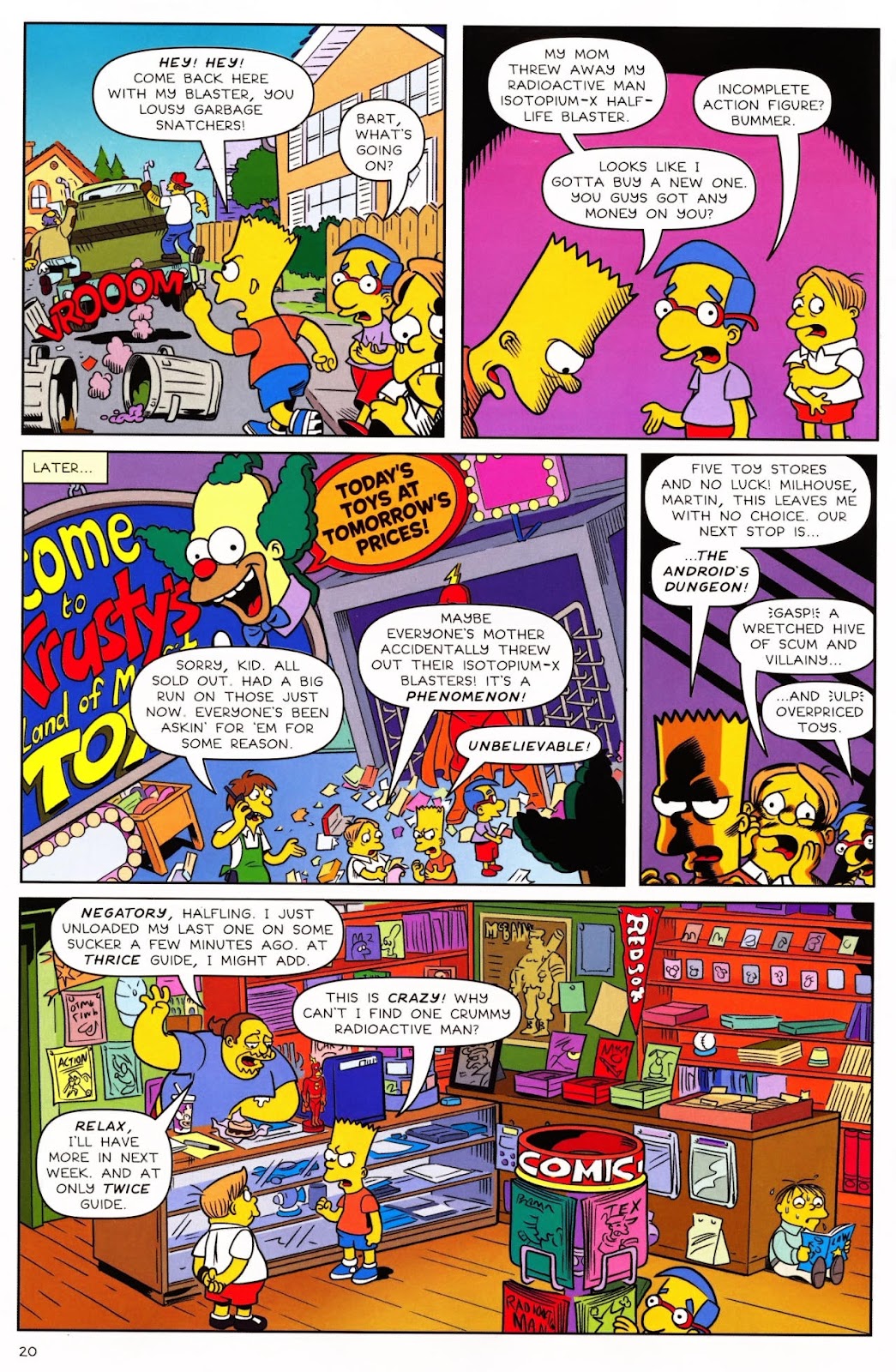 The Simpsons Summer Shindig issue 2 - Page 22